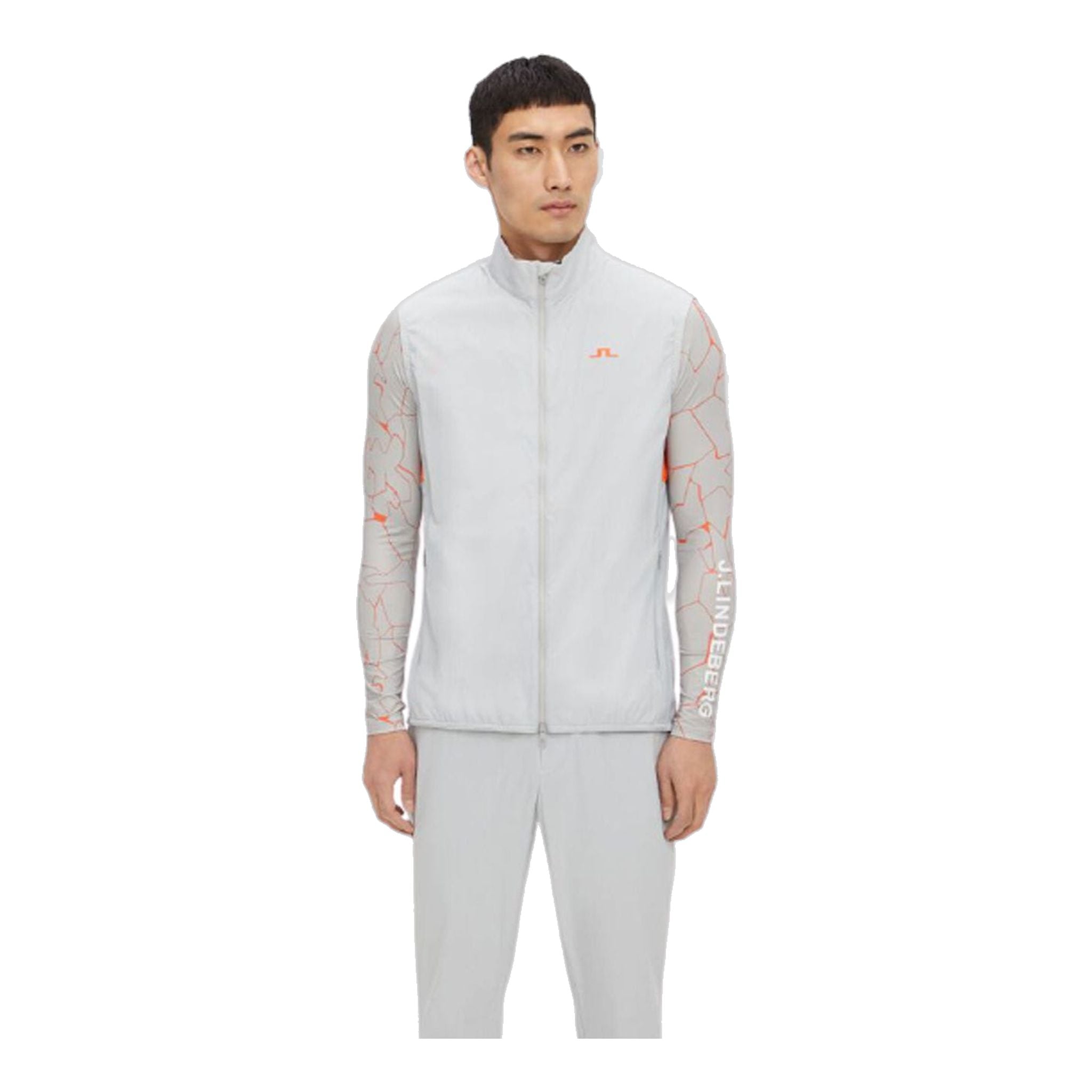 Gilet J. Lindeberg Light Dale Stone Gray Femme