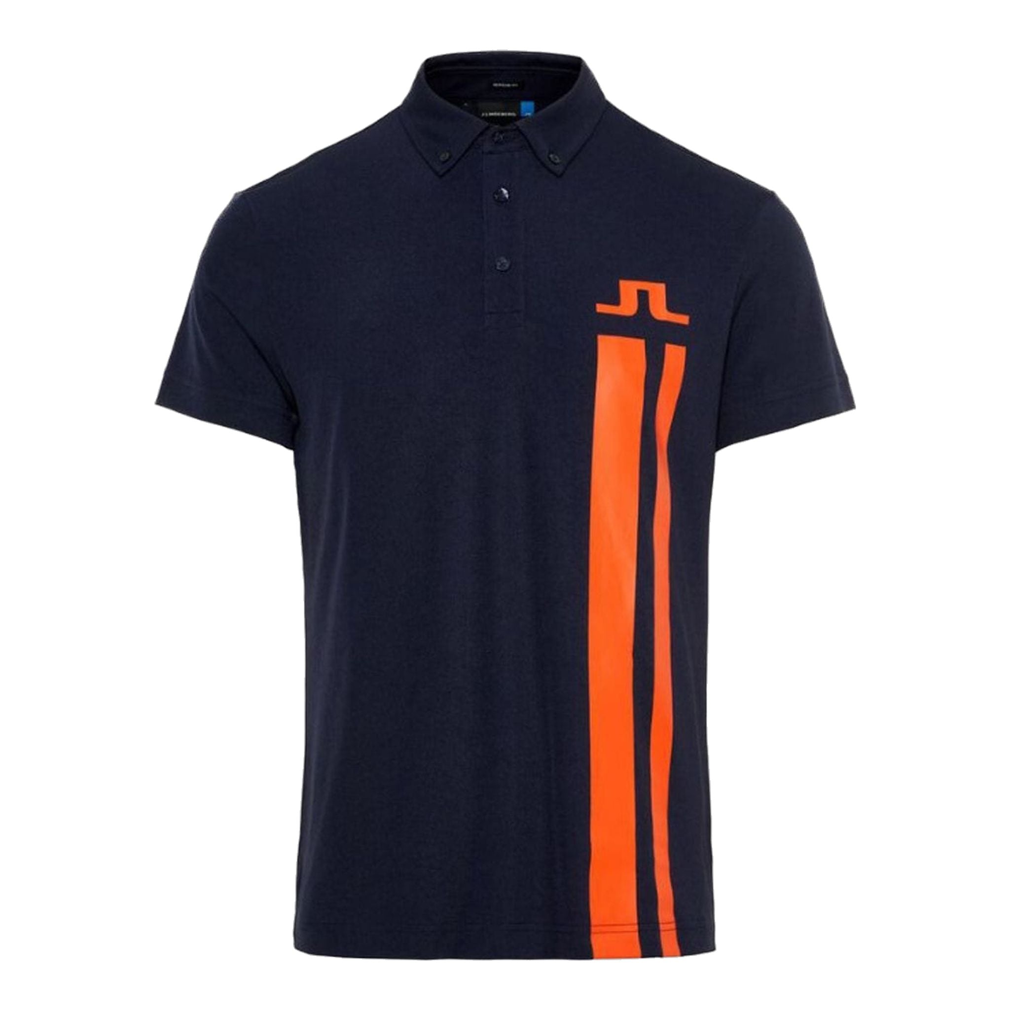 J. Lindeberg M Zeke Reg Fit-Lux Polo Piquet Marine Homme