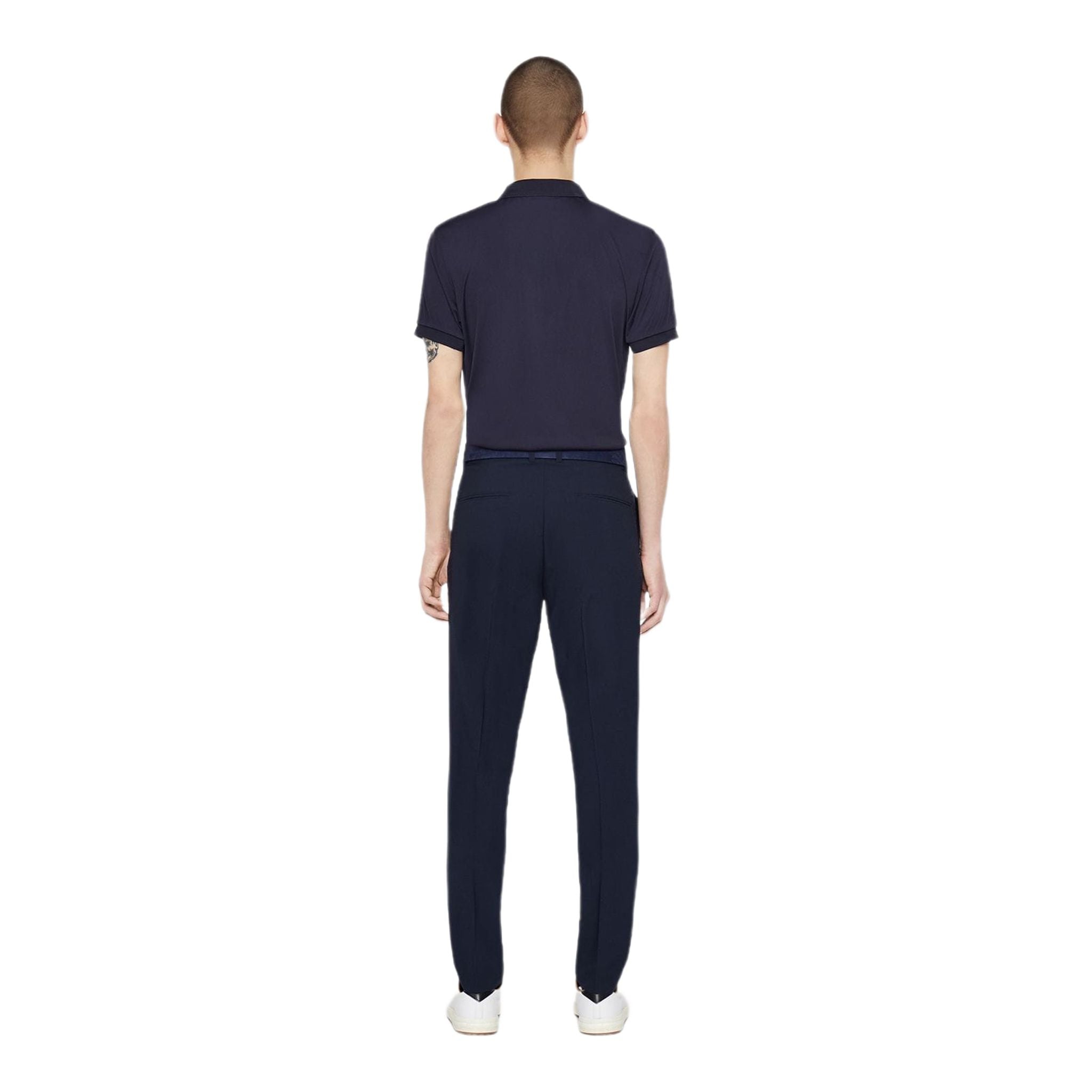 Pantalon J. Lindeberg M Will-Light Jacquard JL Marine Homme