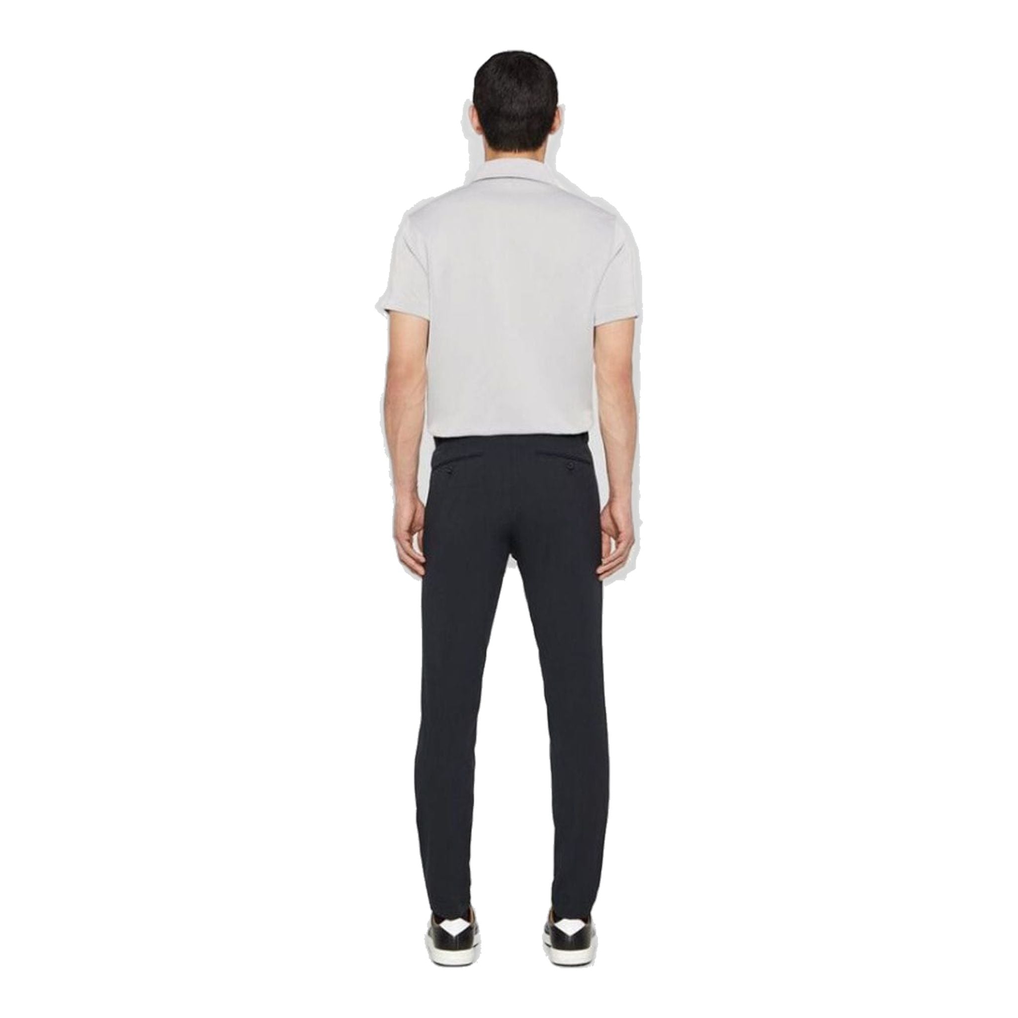 Pantalon J. Lindeberg M Vent - Noir à fente haute pour homme