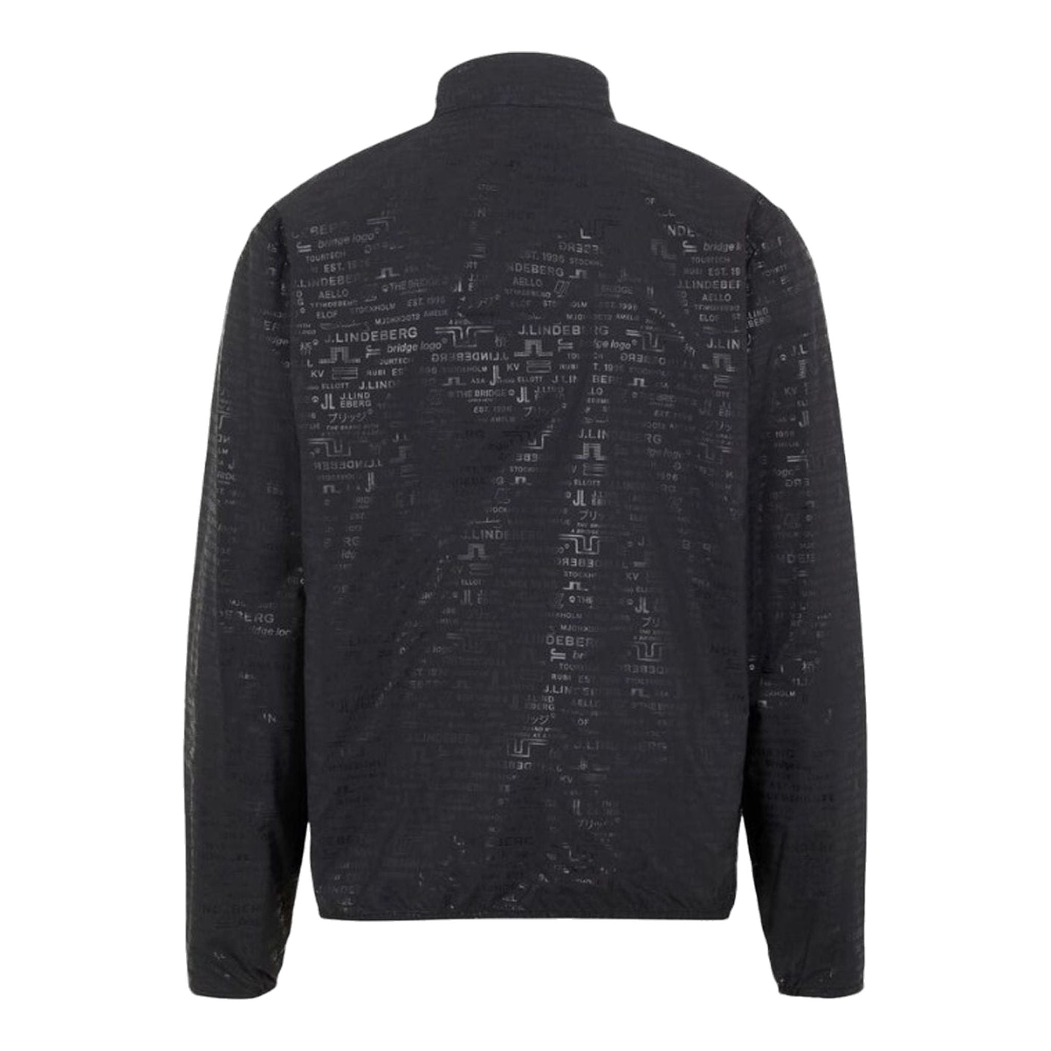 Veste J. Lindeberg M Wind Tech Felix Deboss Noire Homme