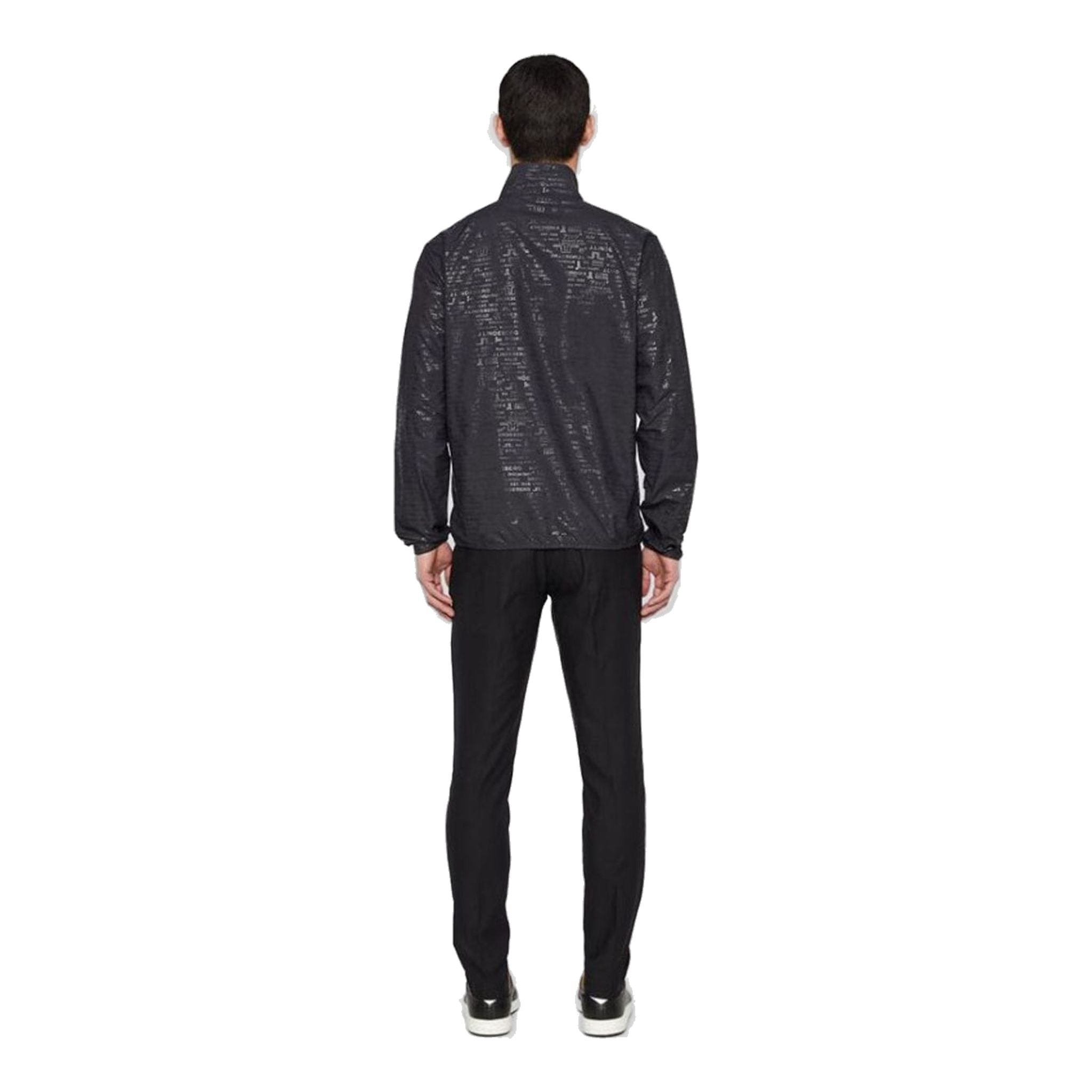 Veste J. Lindeberg M Wind Tech Felix Deboss Noire Homme