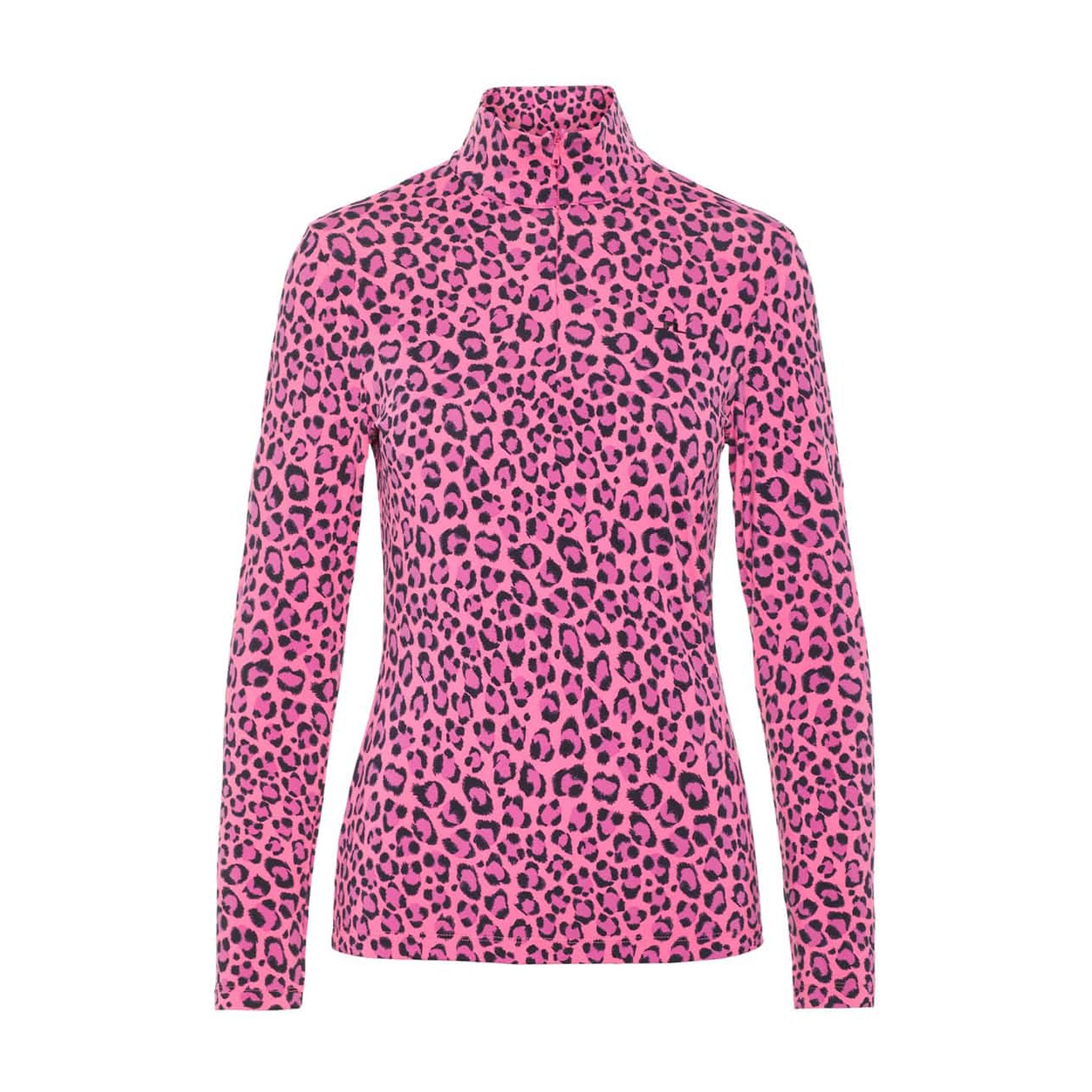 Pull J. Lindeberg W Ana-Light Pink Leopard Femme