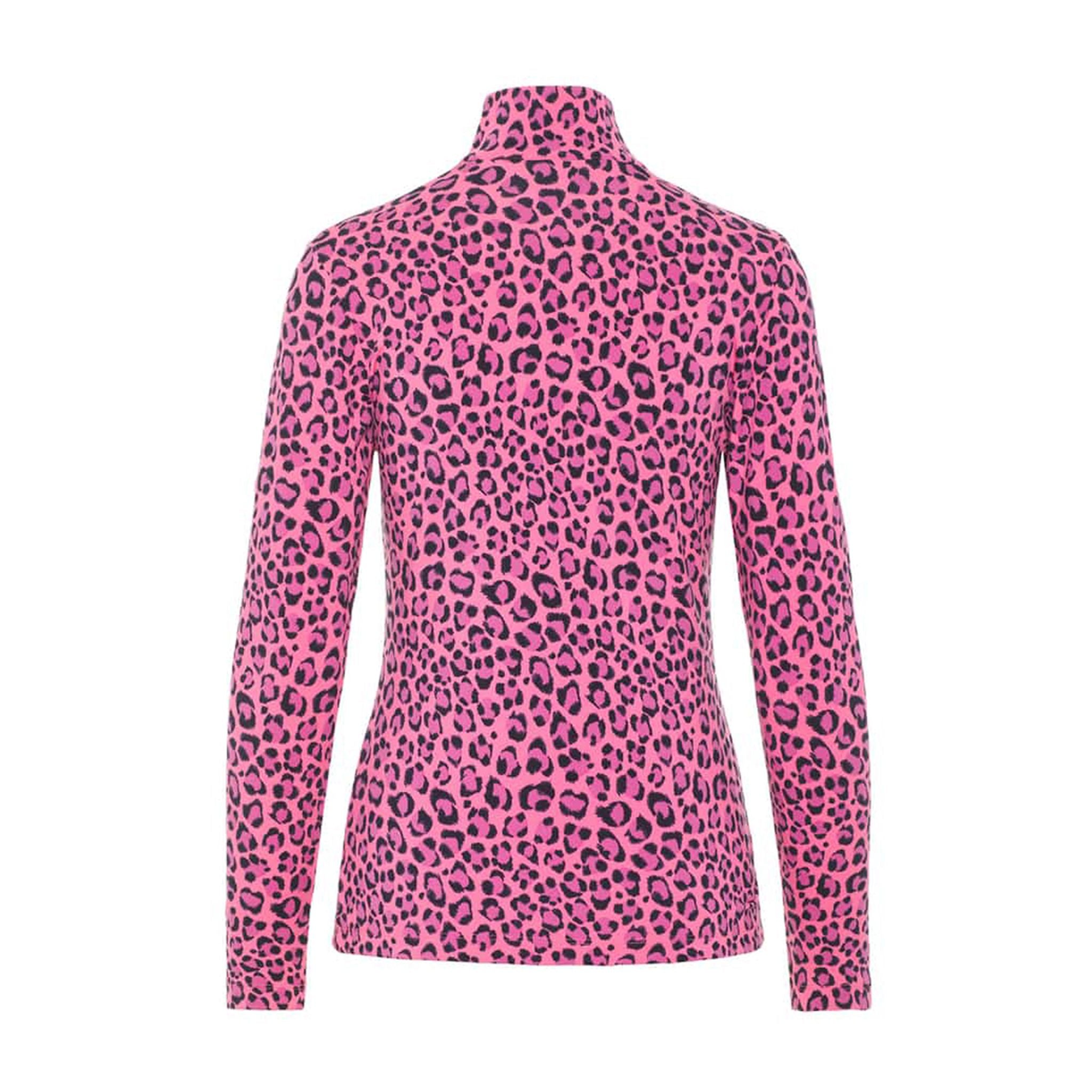 Pull J. Lindeberg W Ana-Light Pink Leopard Femme