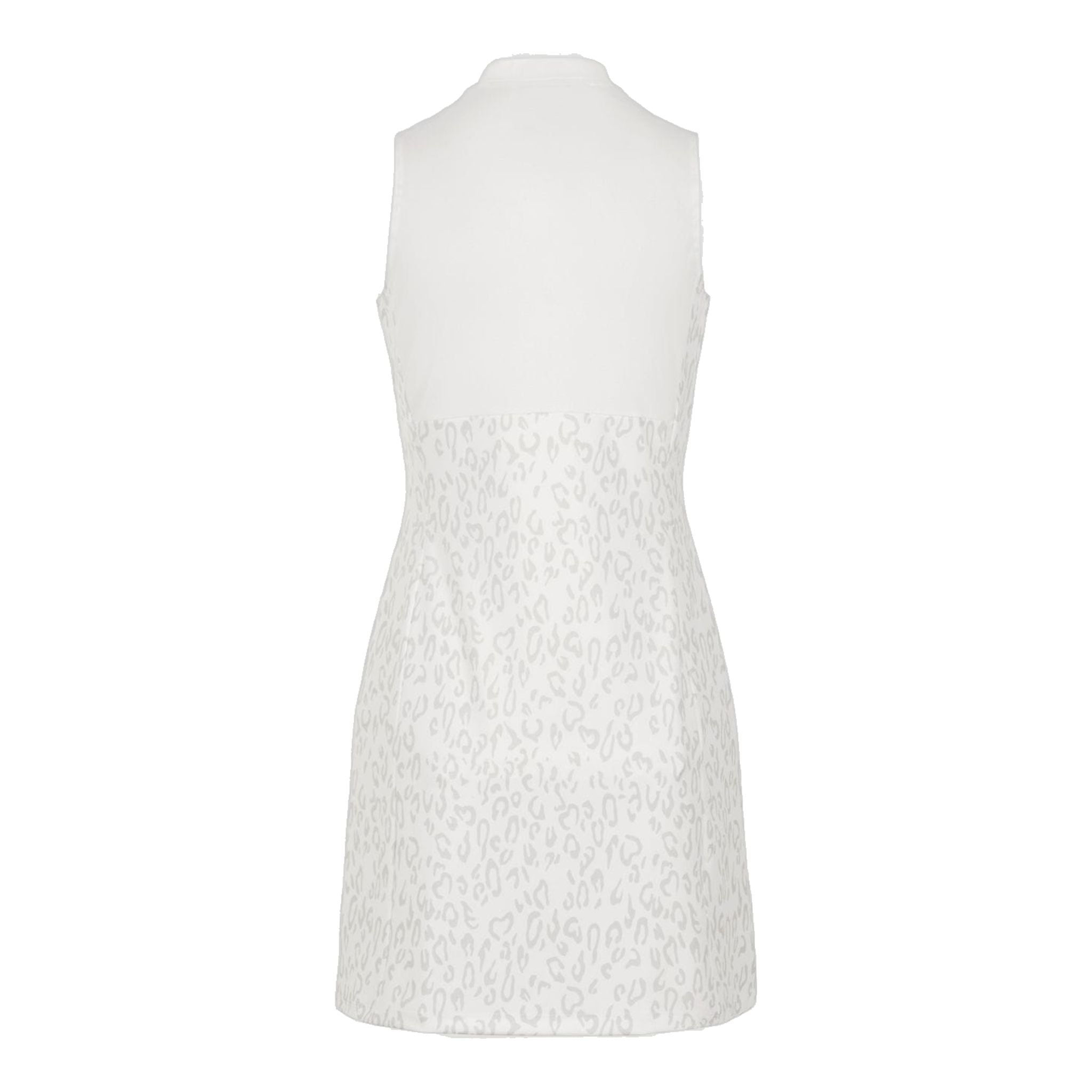 J. Lindeberg Kleid W Nena Print Animal Grey White Damen