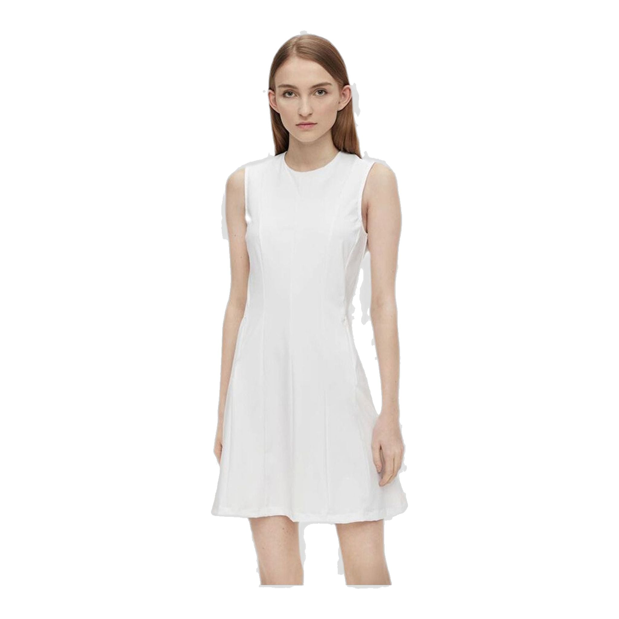 Robe J. Lindeberg W Jasmin Lux Sculpt Blanche Femme