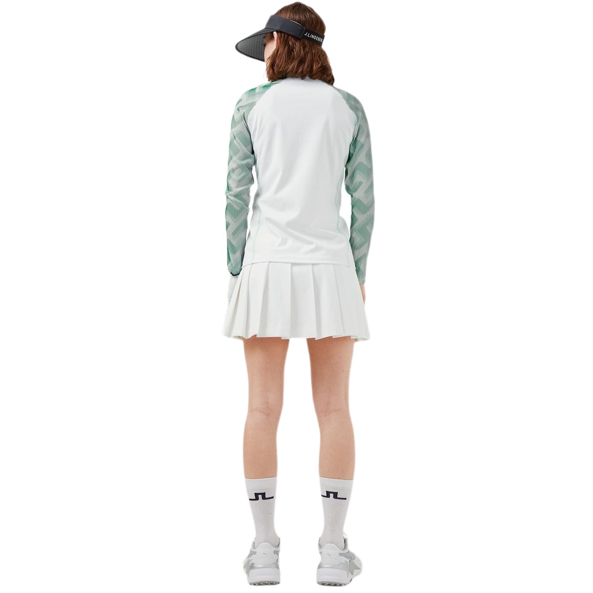 J. Lindeberg Golf Mid Layer Juin Manches 3D femme