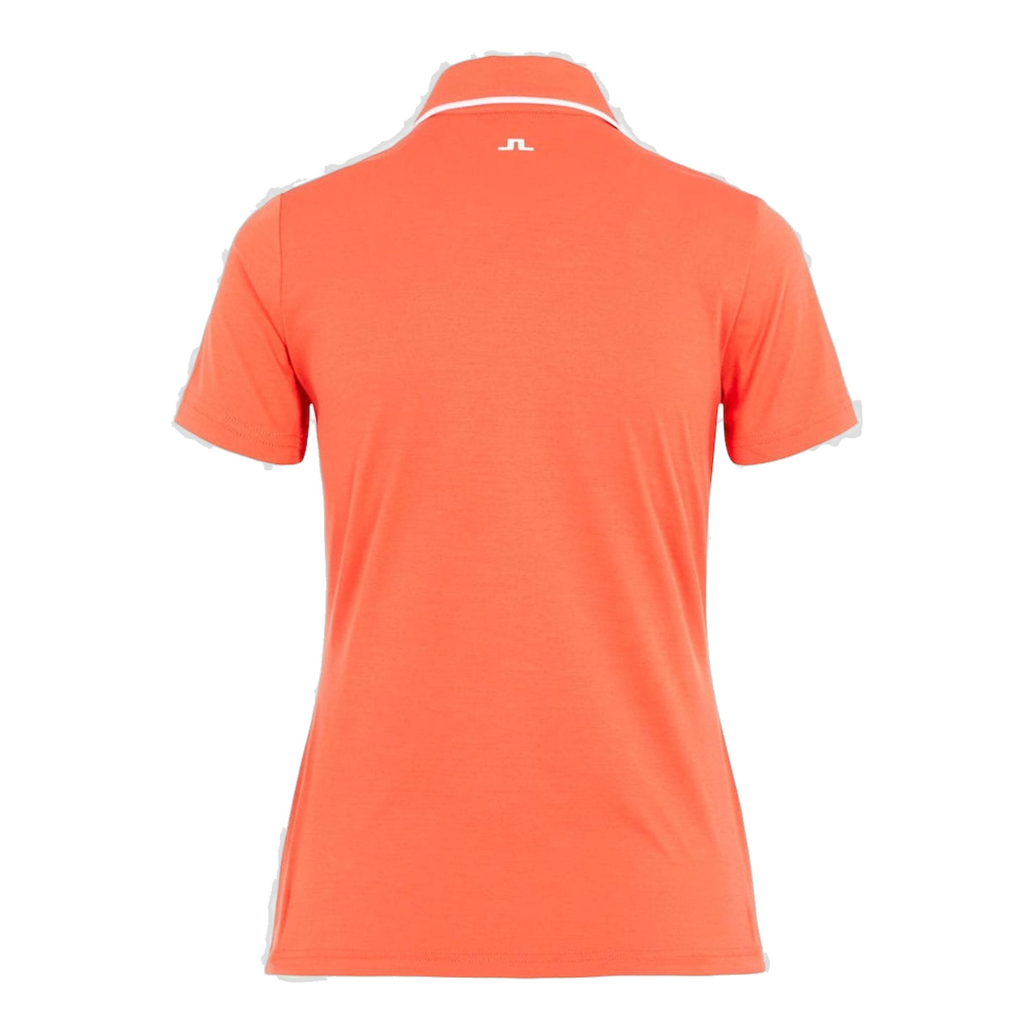 Polo J. Lindeberg W Flor-Ultra Light Jersey Rouge Tomate Femme