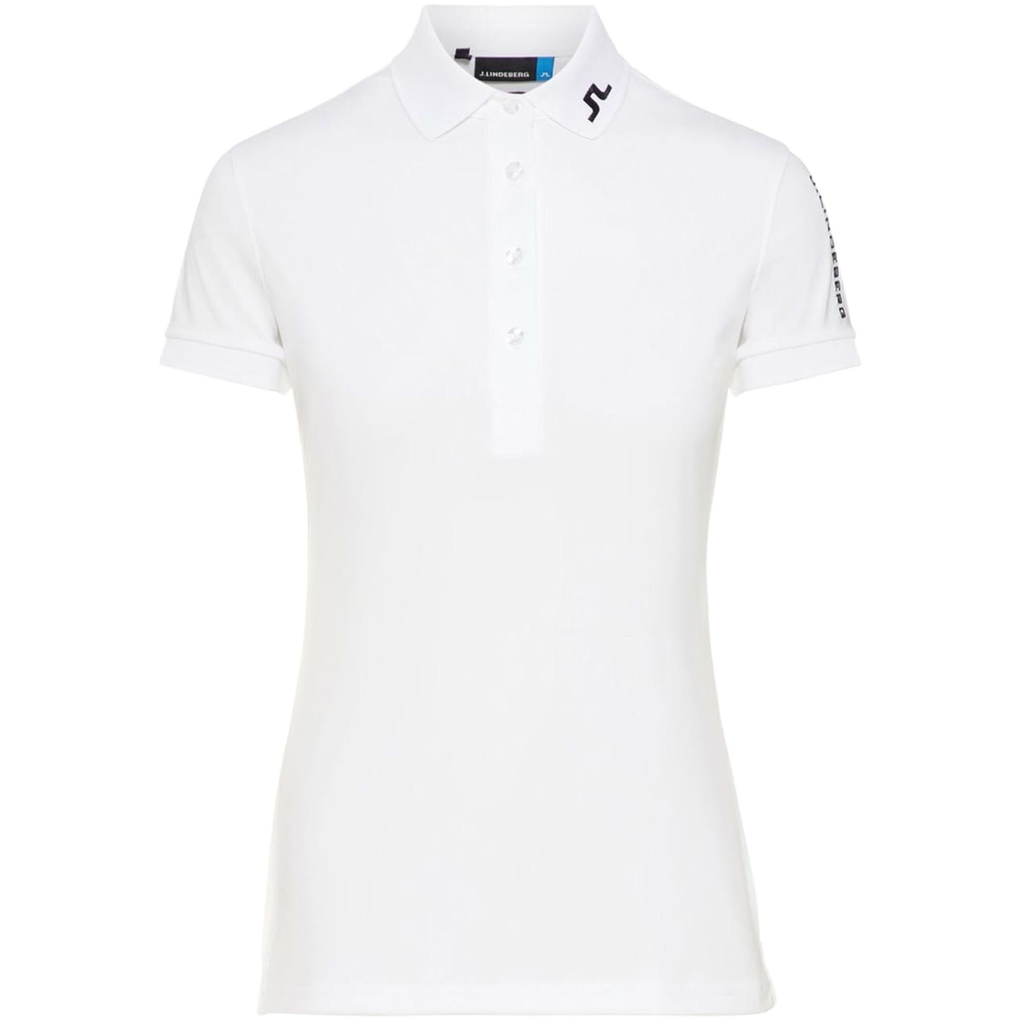 Polo J. Lindeberg W Tour Tech slim TX Jersey blanc pour femme