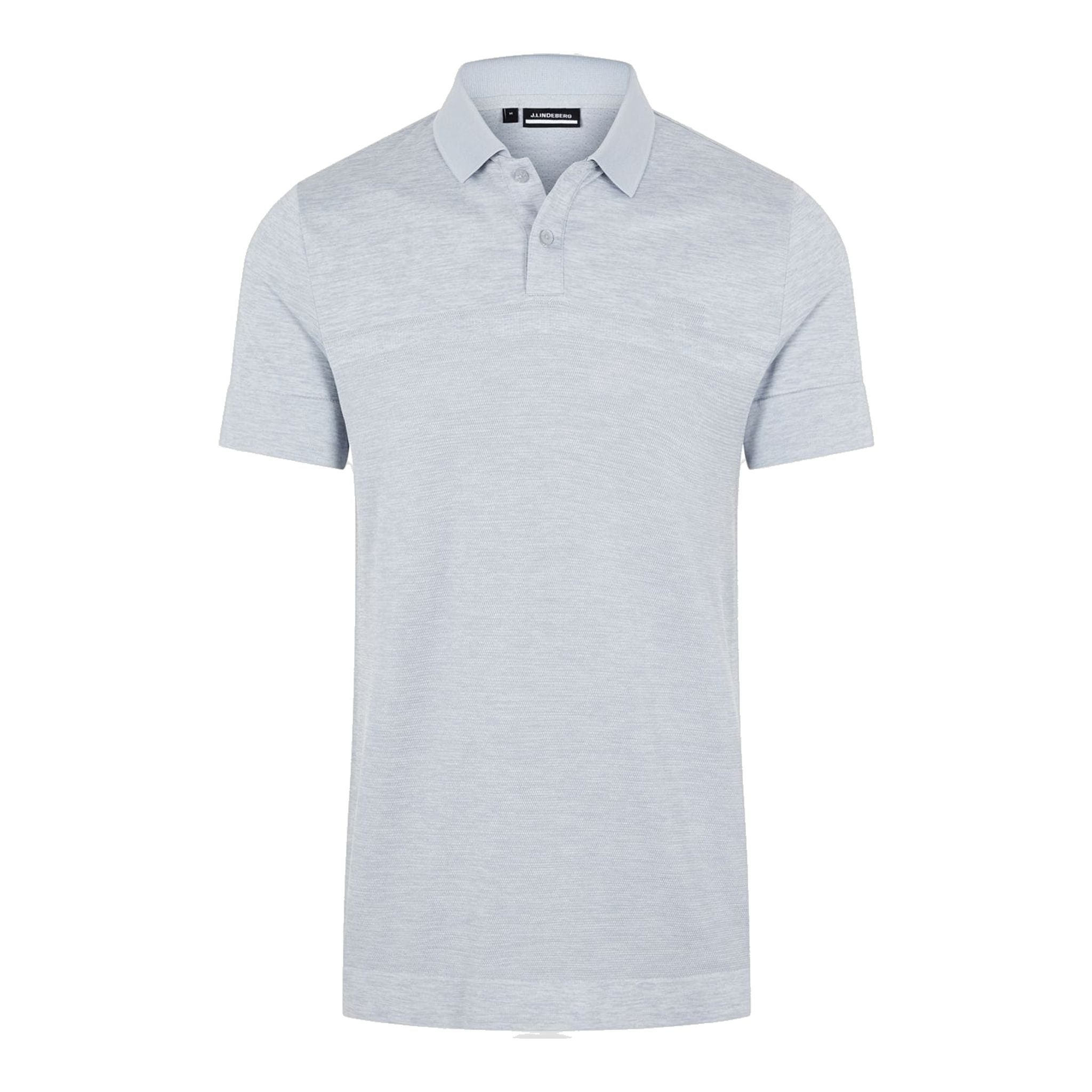 Polo J. Lindeberg M Alfy Seamless SS Gris pierre chiné Homme