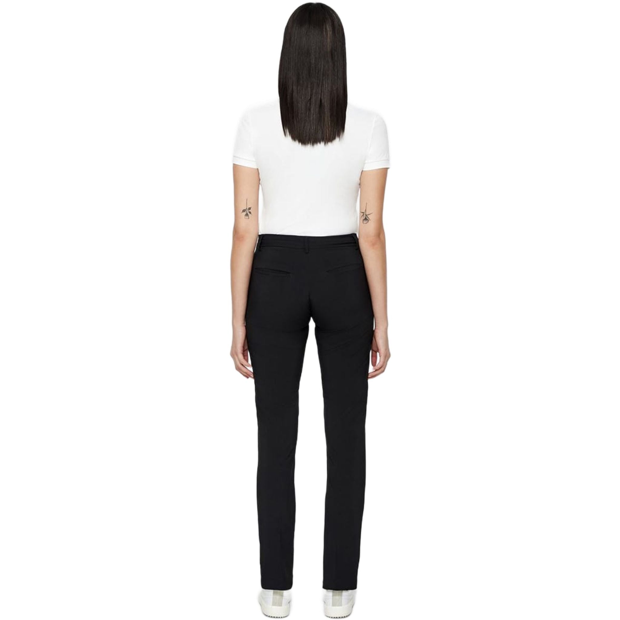 Polo J. Lindeberg W Tour Tech slim TX Jersey blanc pour femme