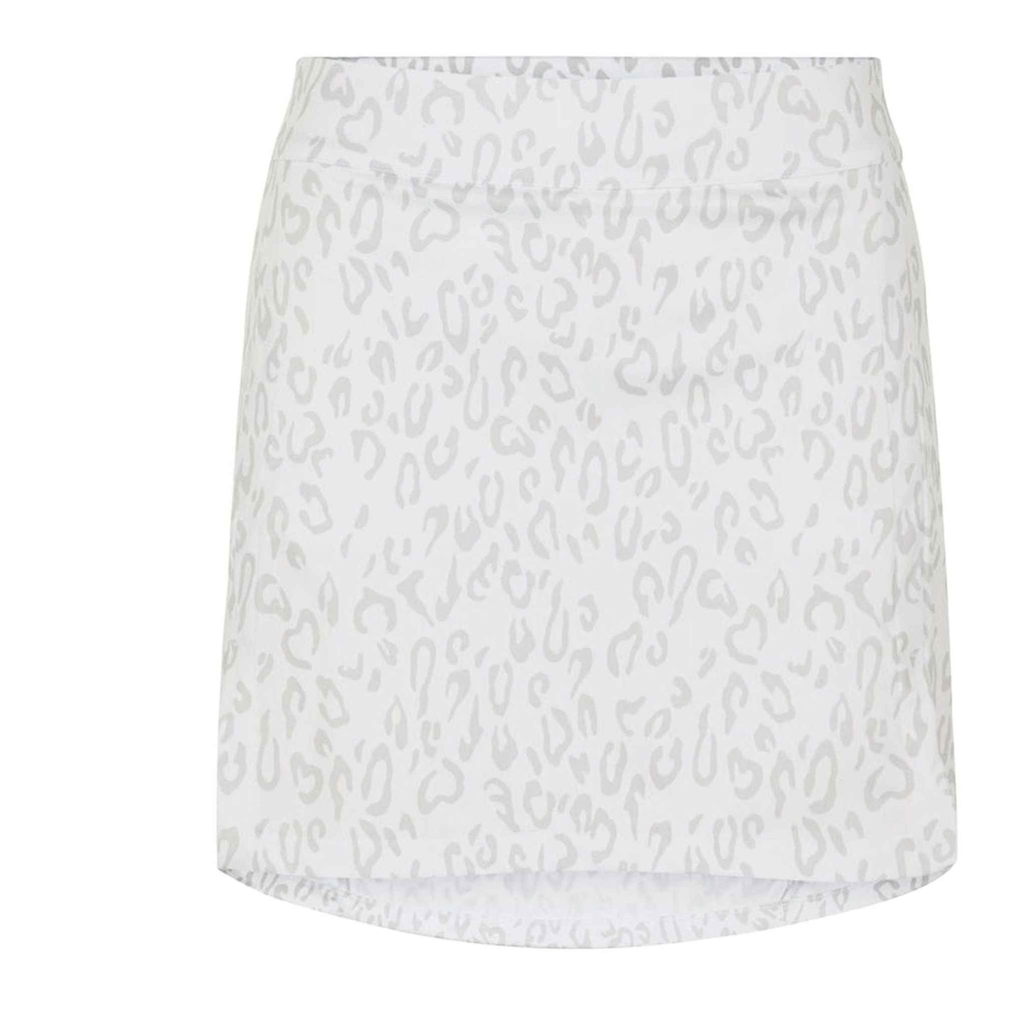 Jupe J. Lindeberg W Amelie Imprimé animal Gris Blanc Femme