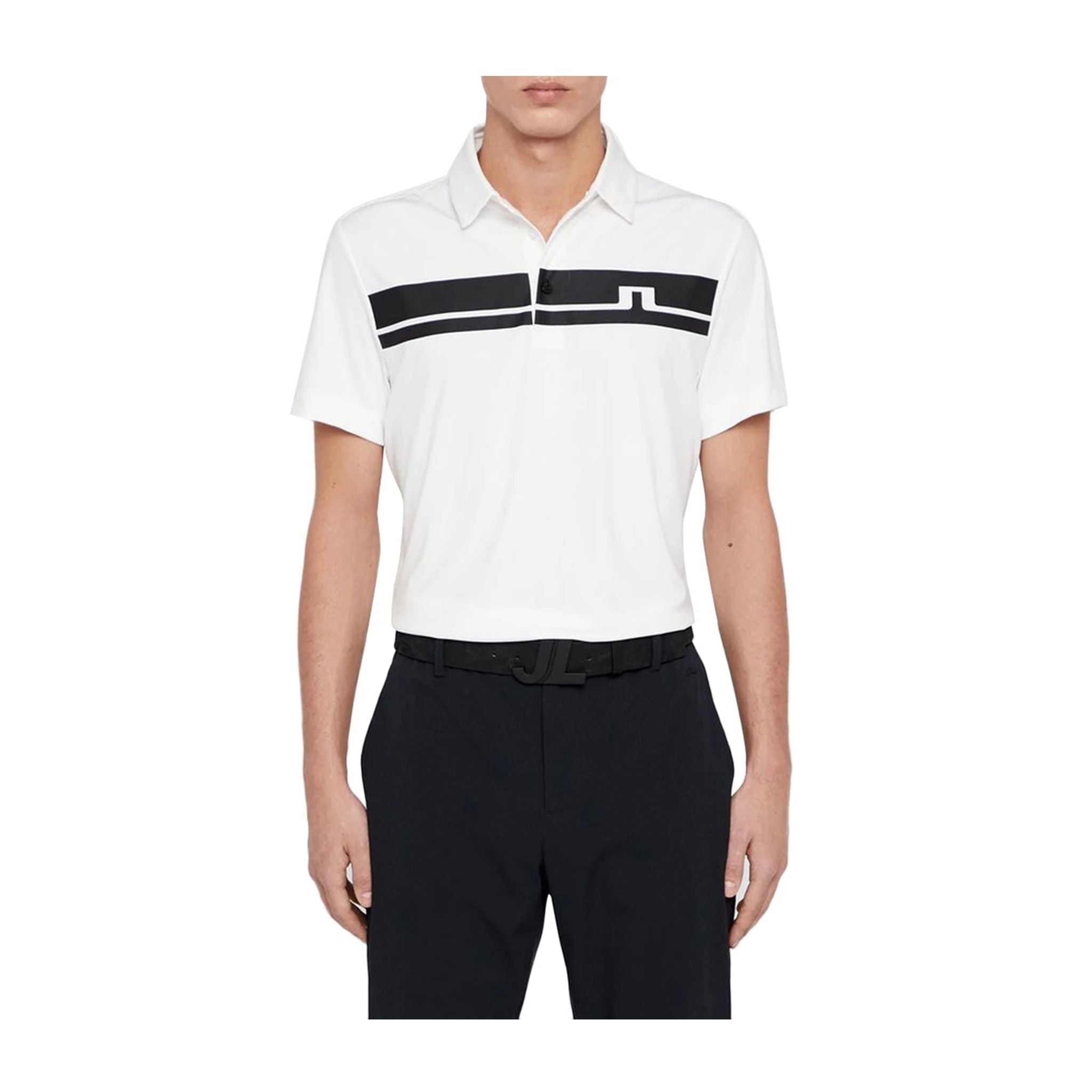 Polo J. Lindeberg M Clark Reg Fit-TX Jersey blanc pour homme