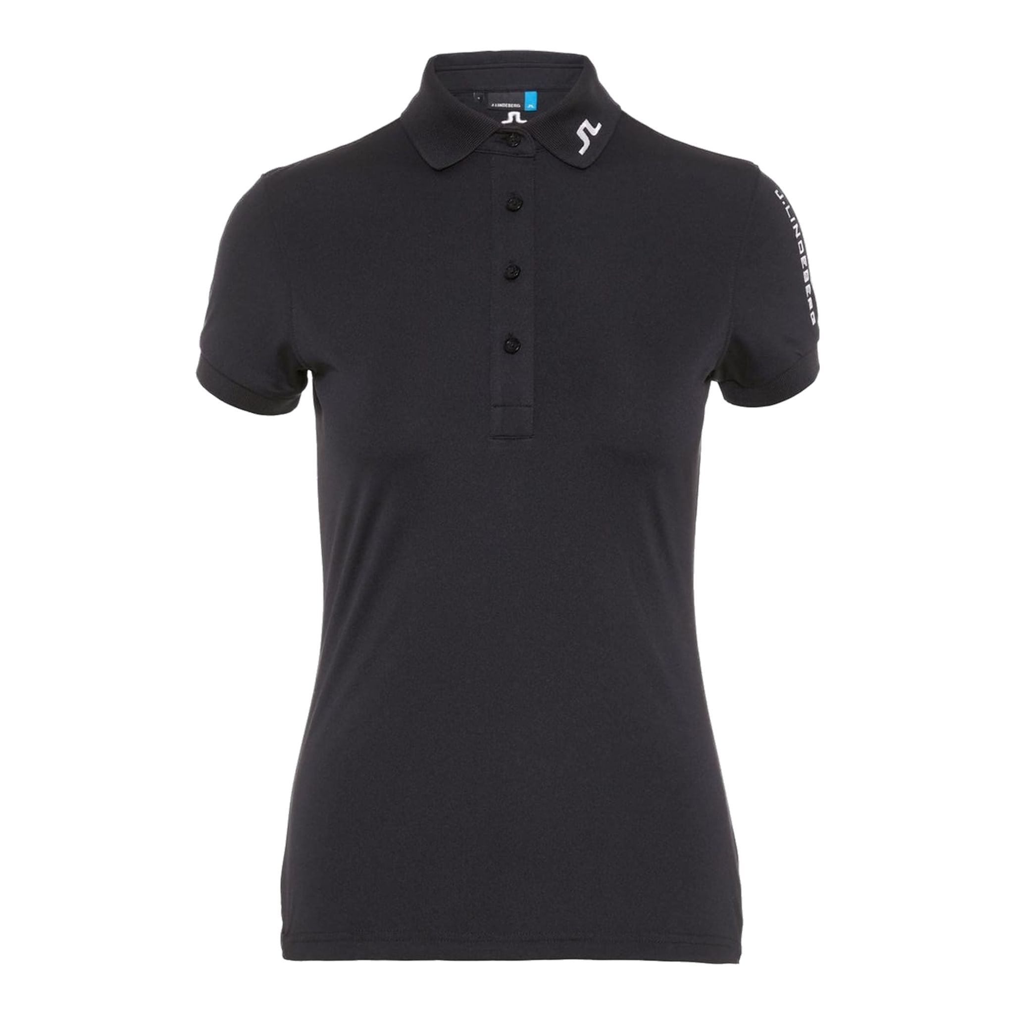 Polo J. Lindeberg W Tour Tech slim TX Jersey noir pour femme