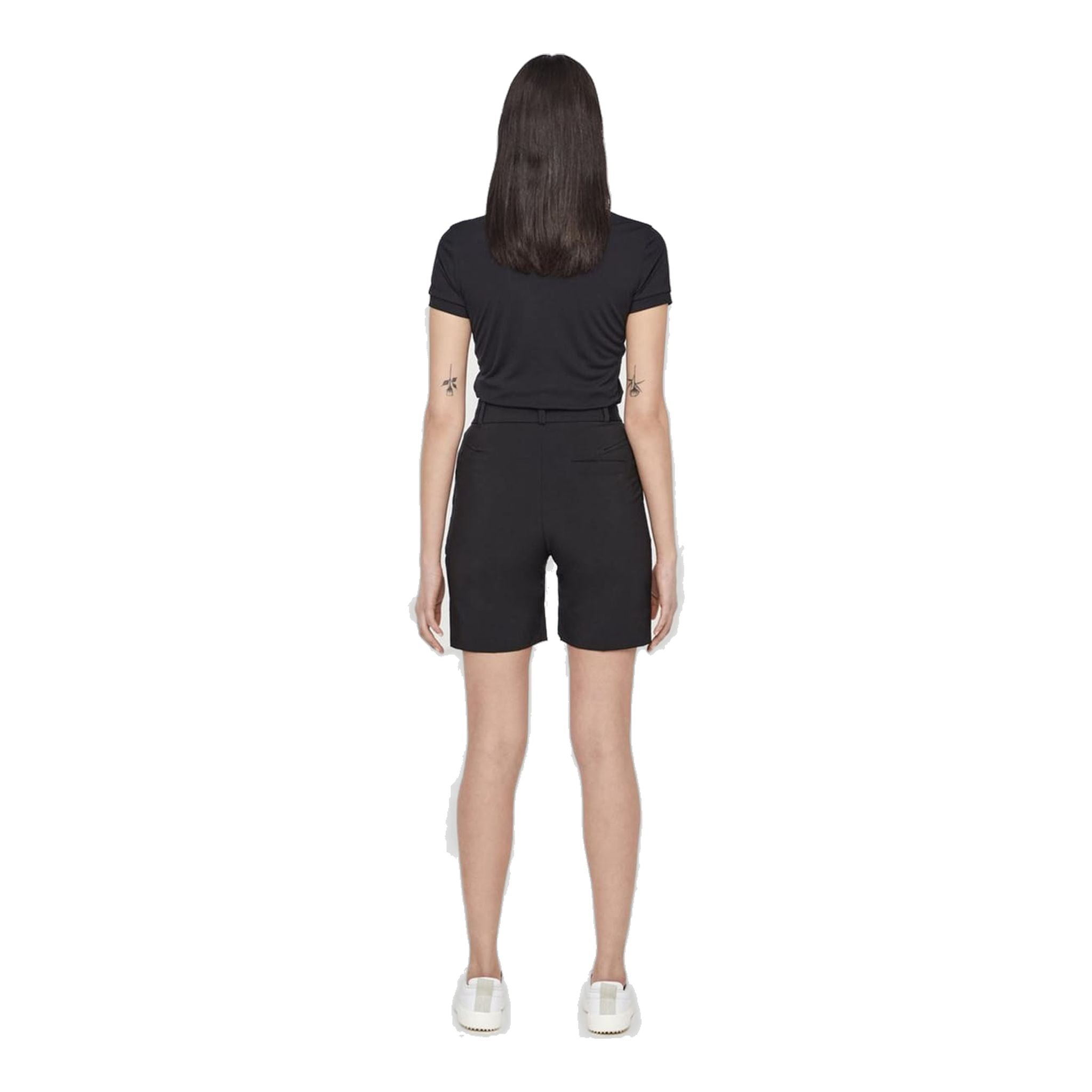 Polo J. Lindeberg W Tour Tech slim TX Jersey noir pour femme