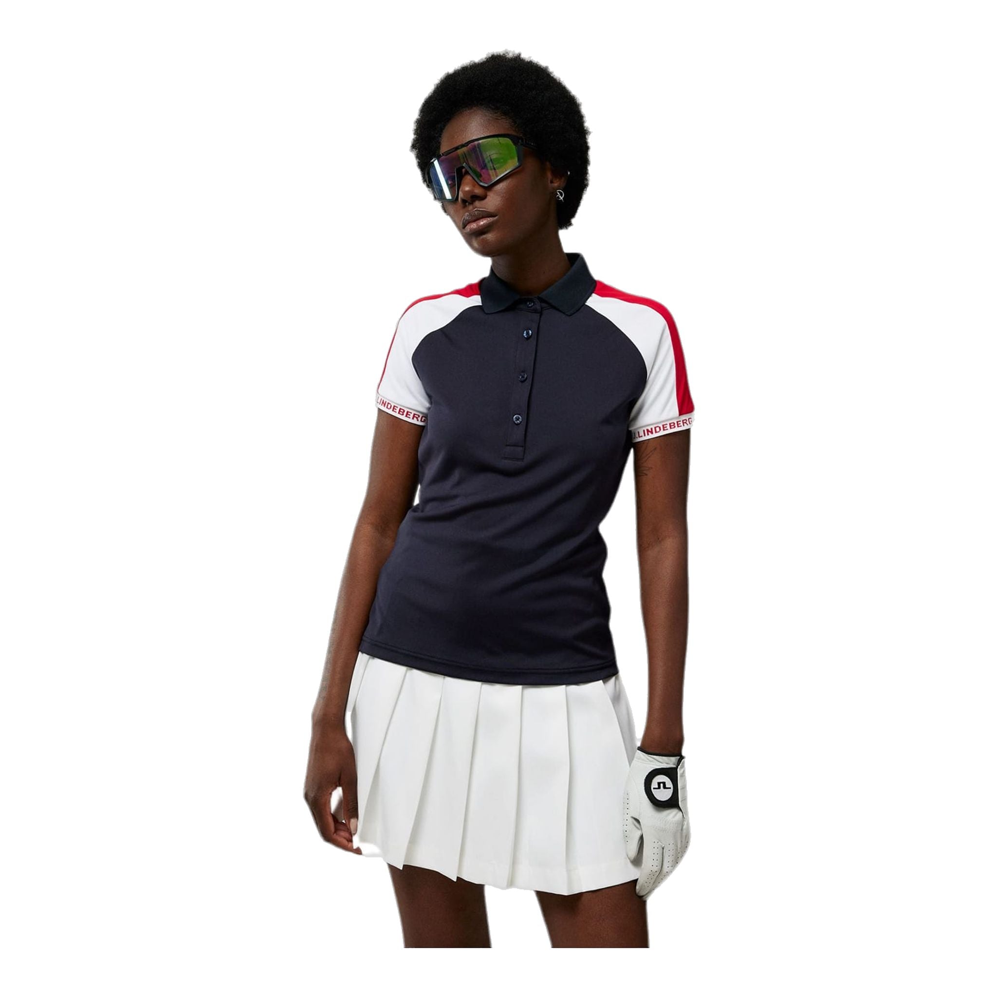 J. Lindeberg Perinne Polo de golf Femme
