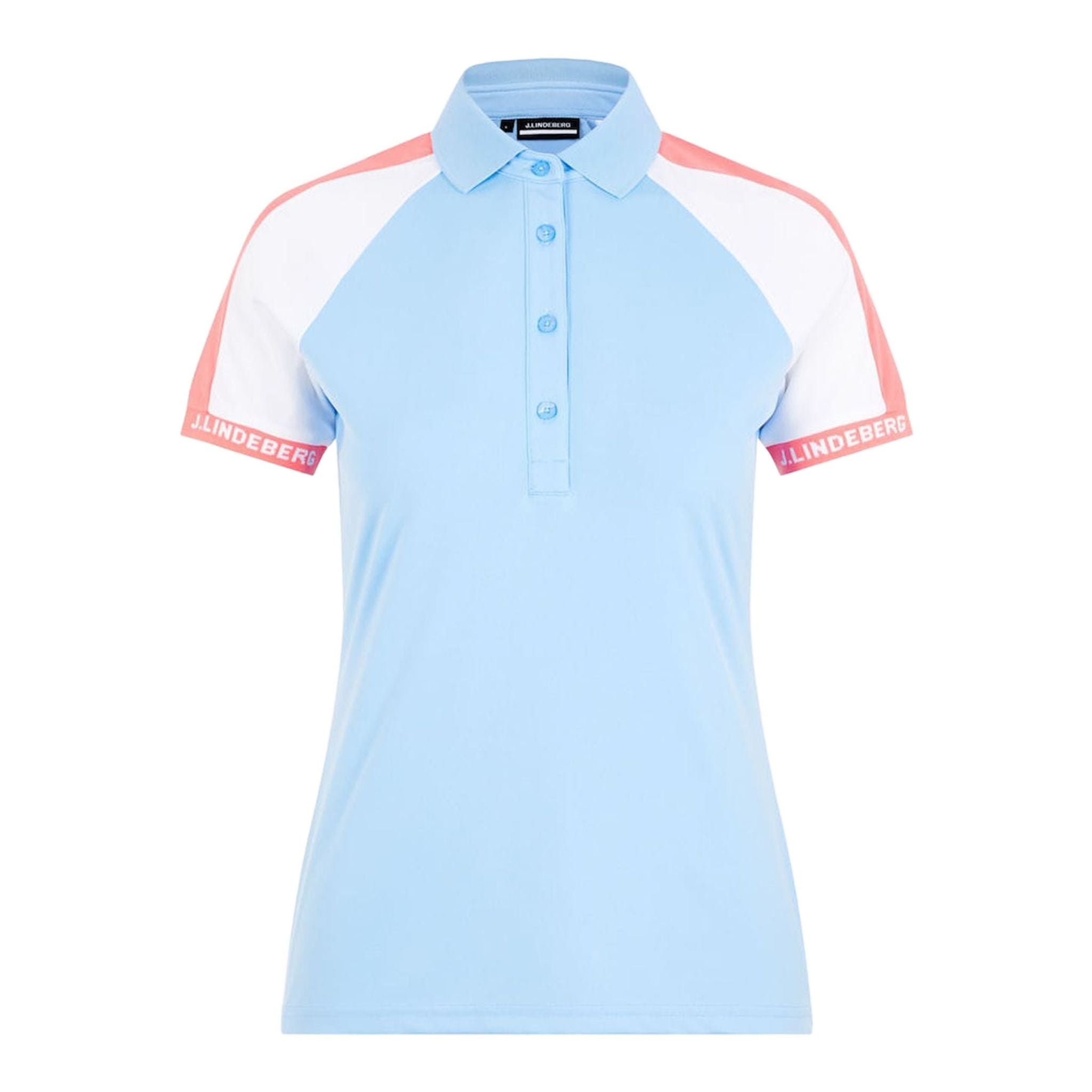 Polo J. Lindeberg W Perinne SS Été Bleu Femme