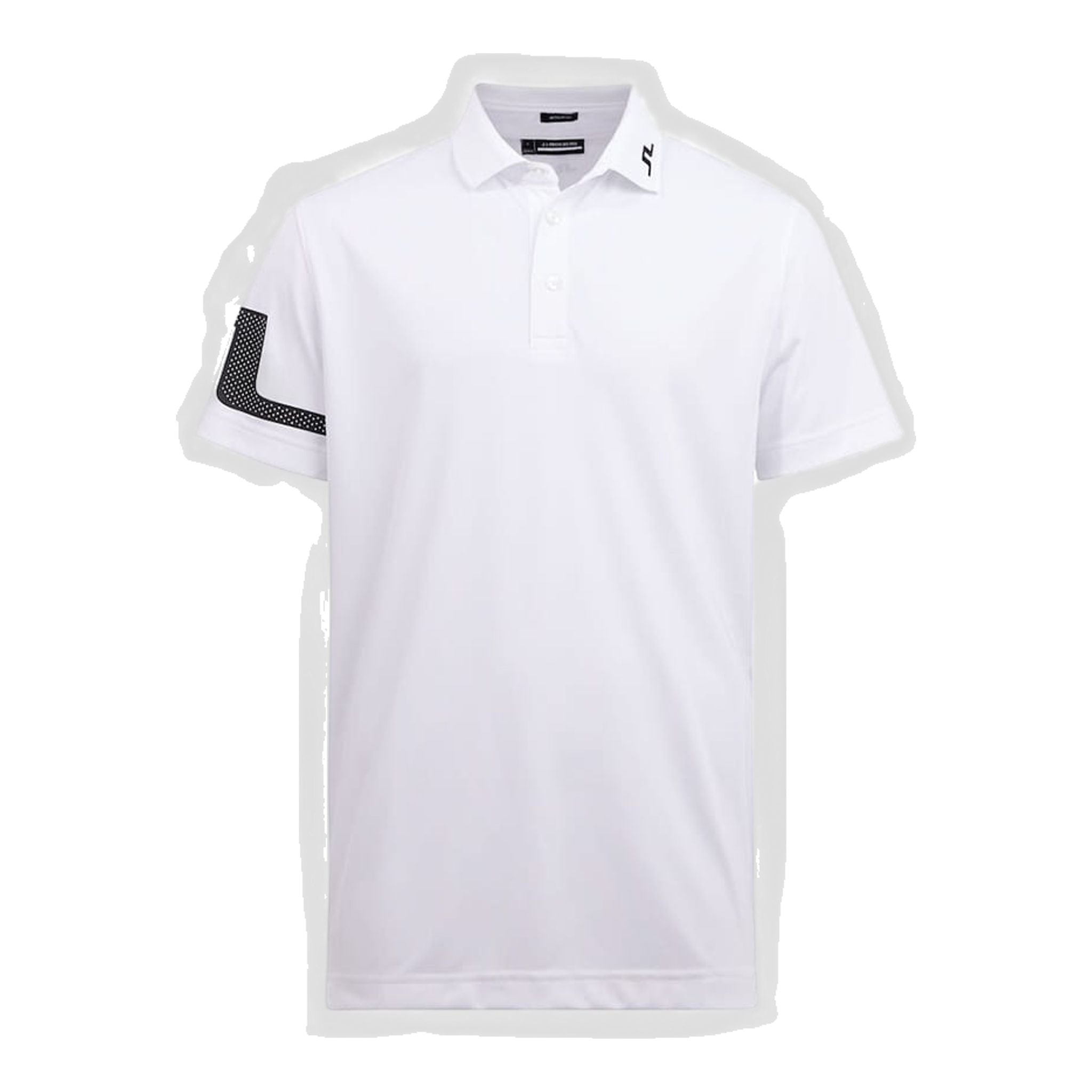 Polo de golf J. Lindeberg M Heath coupe classique blanc homme