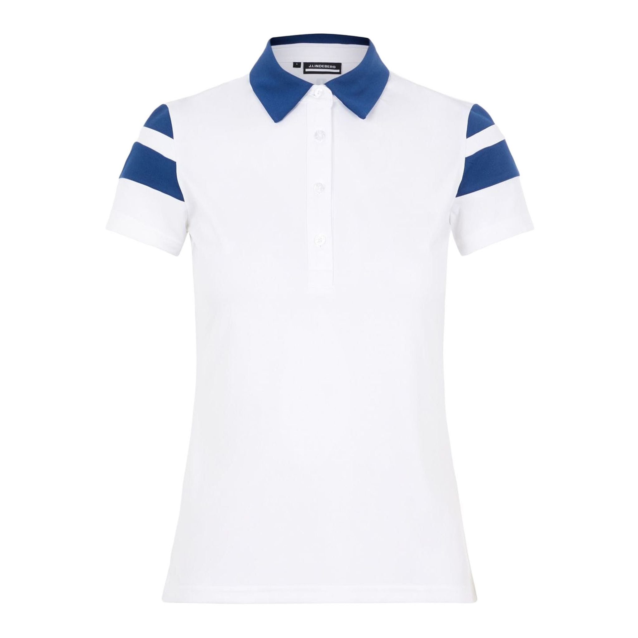 Polo J. Lindeberg W Pixie SS blanc pour femme