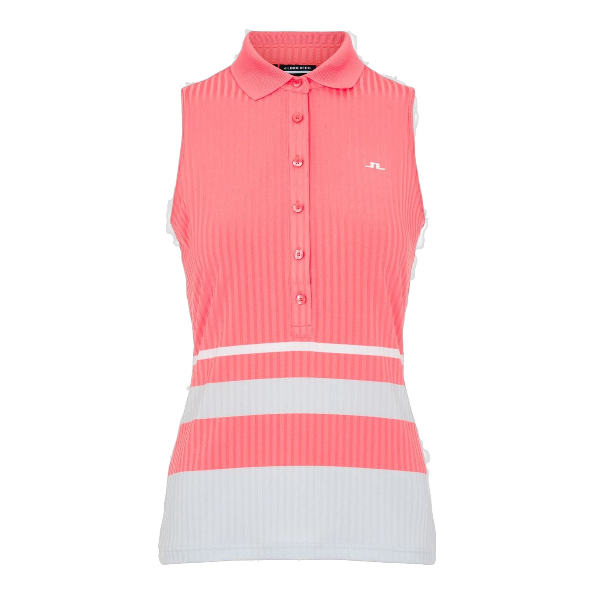 J. Lindeberg Tess Polo de golf sans manches pour femmes