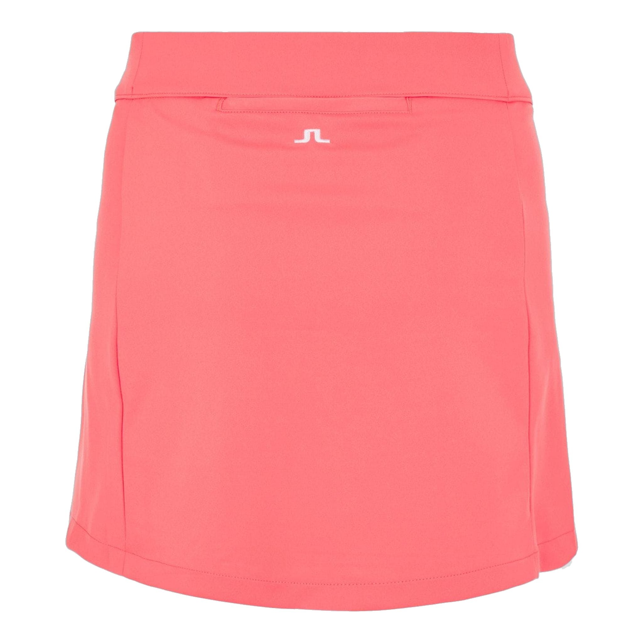 Jupe mi-longue J. Lindeberg Amelie W corail tropical pour femme