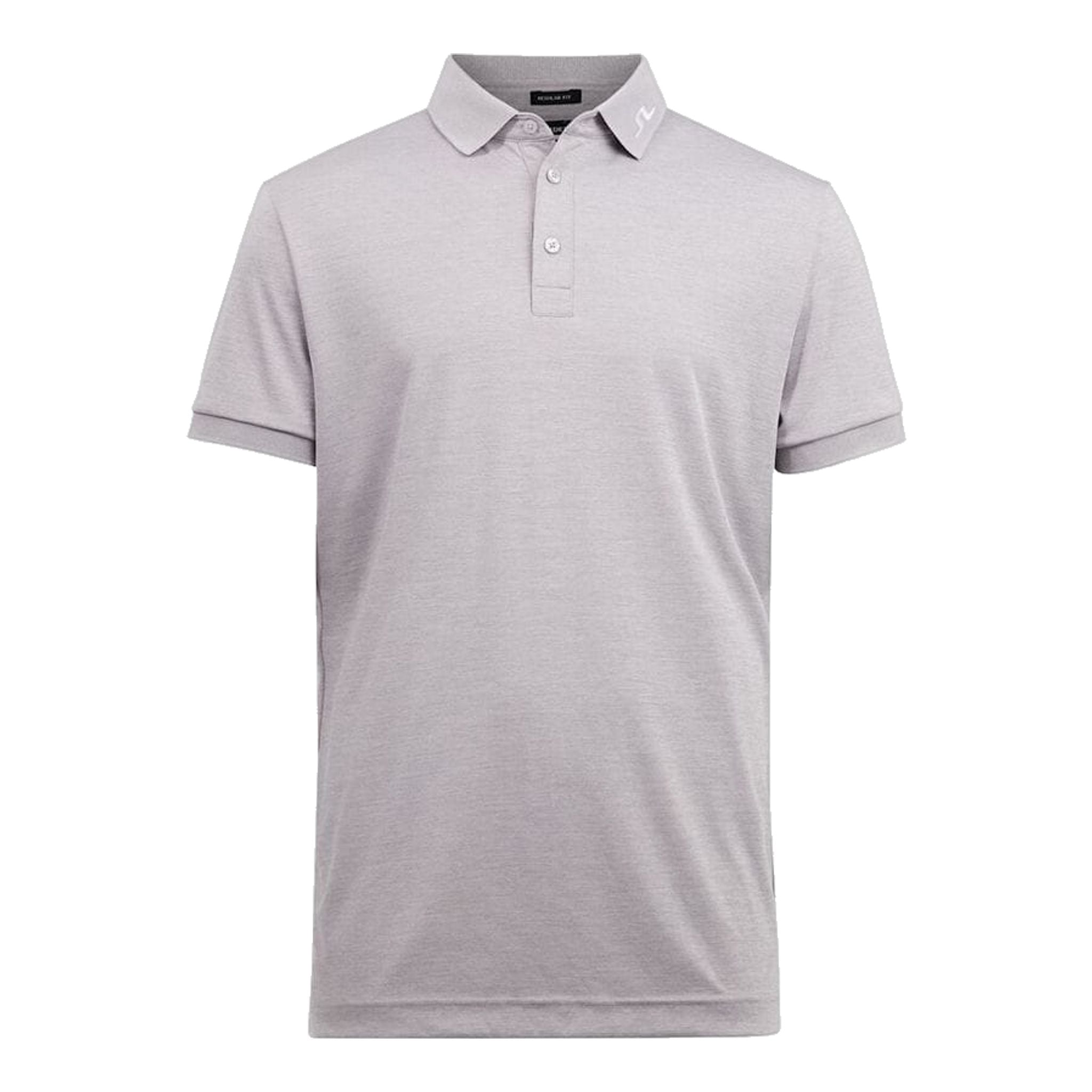 J. Lindeberg M KV Polo de golf coupe classique Micro Chip Melange Homme