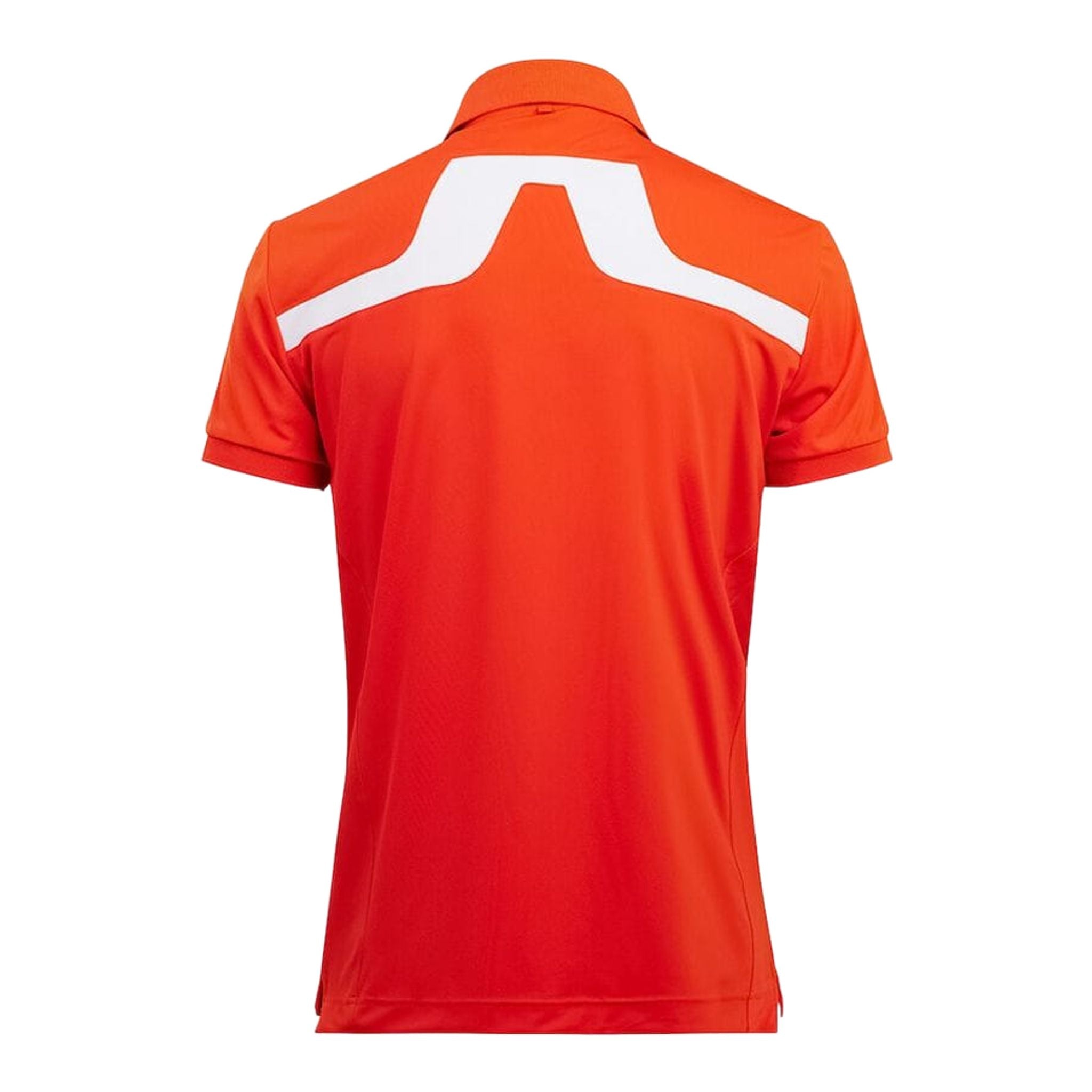 J. Lindeberg M KV Polo de golf coupe régulière Tangerine Tango Homme