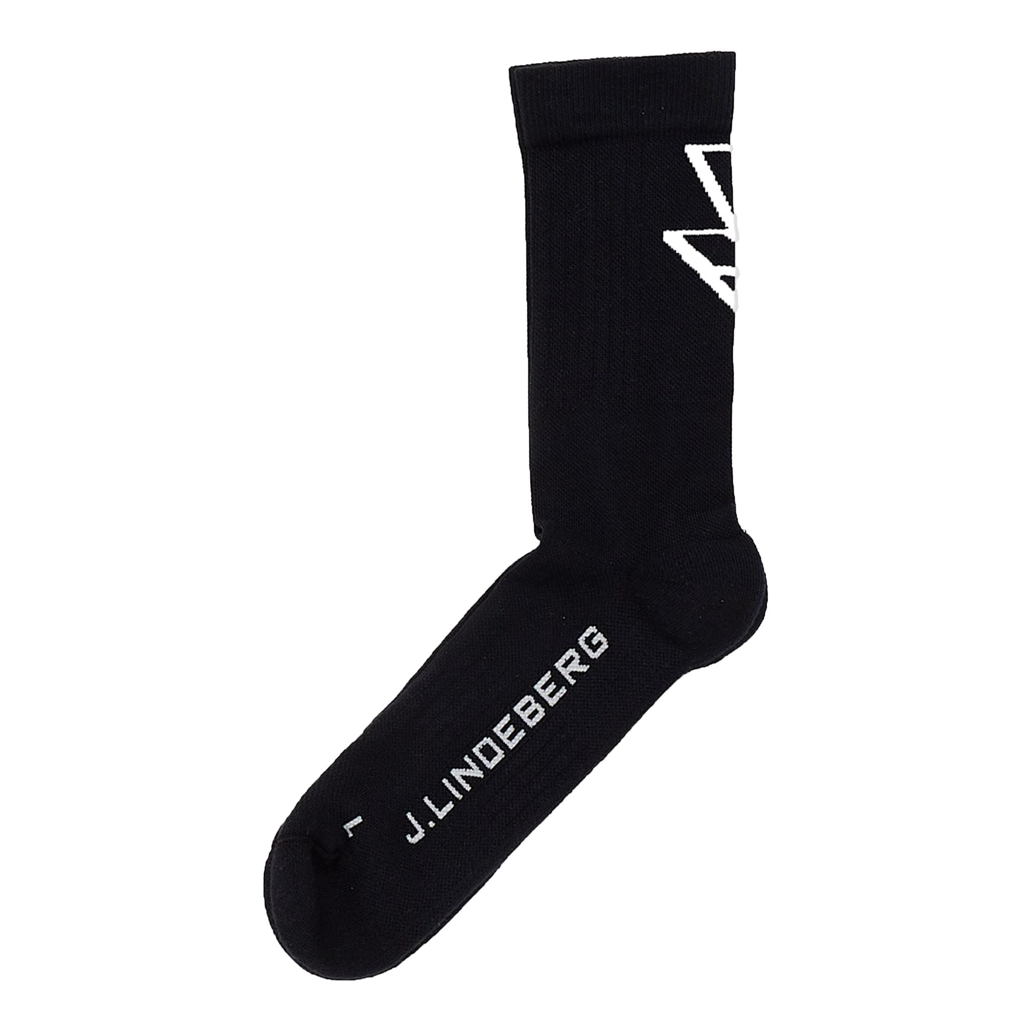 Chaussettes J. Lindeberg JL Strike noires pour hommes