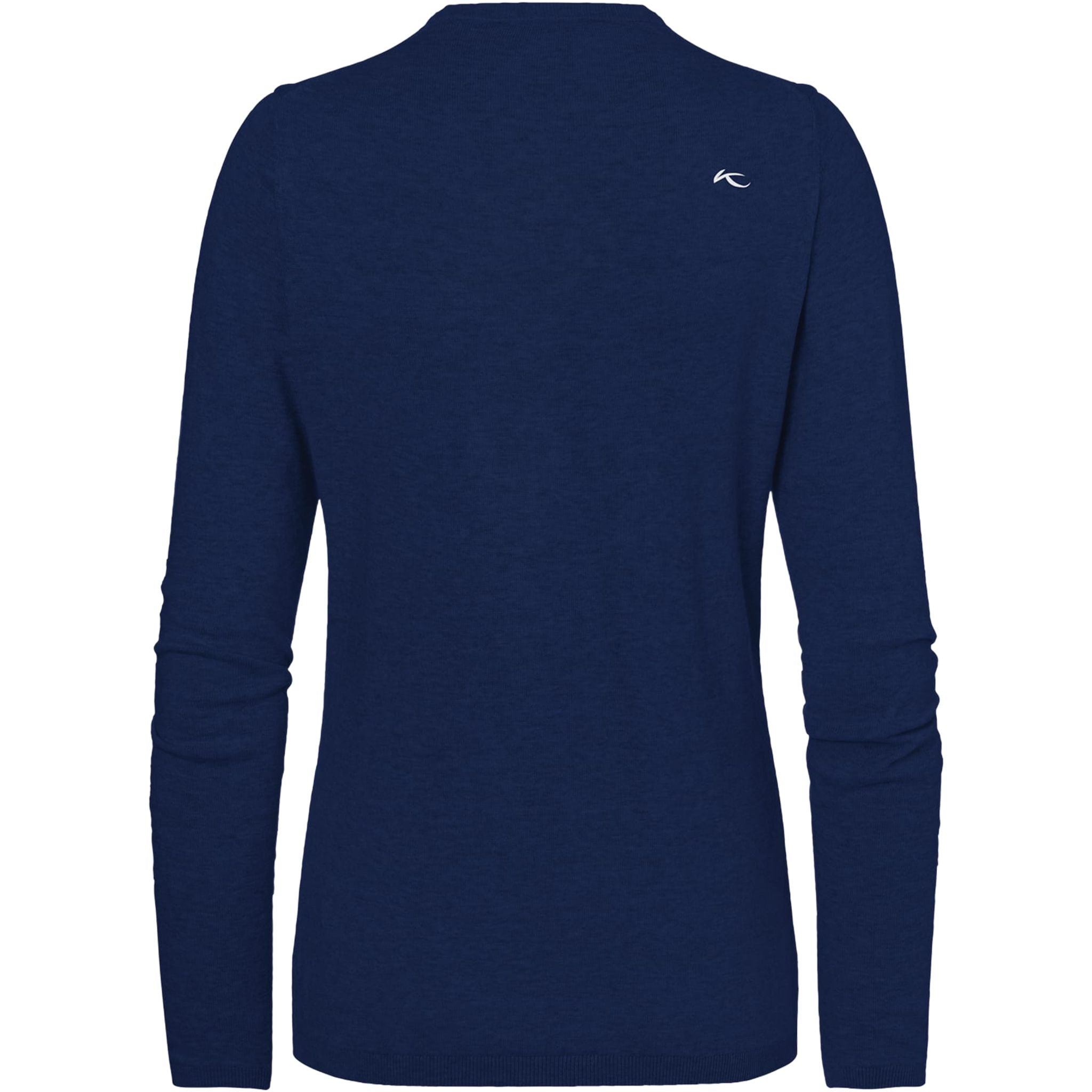 Pull col V Kjus W Kicki Atlanta bleu chiné pour femme