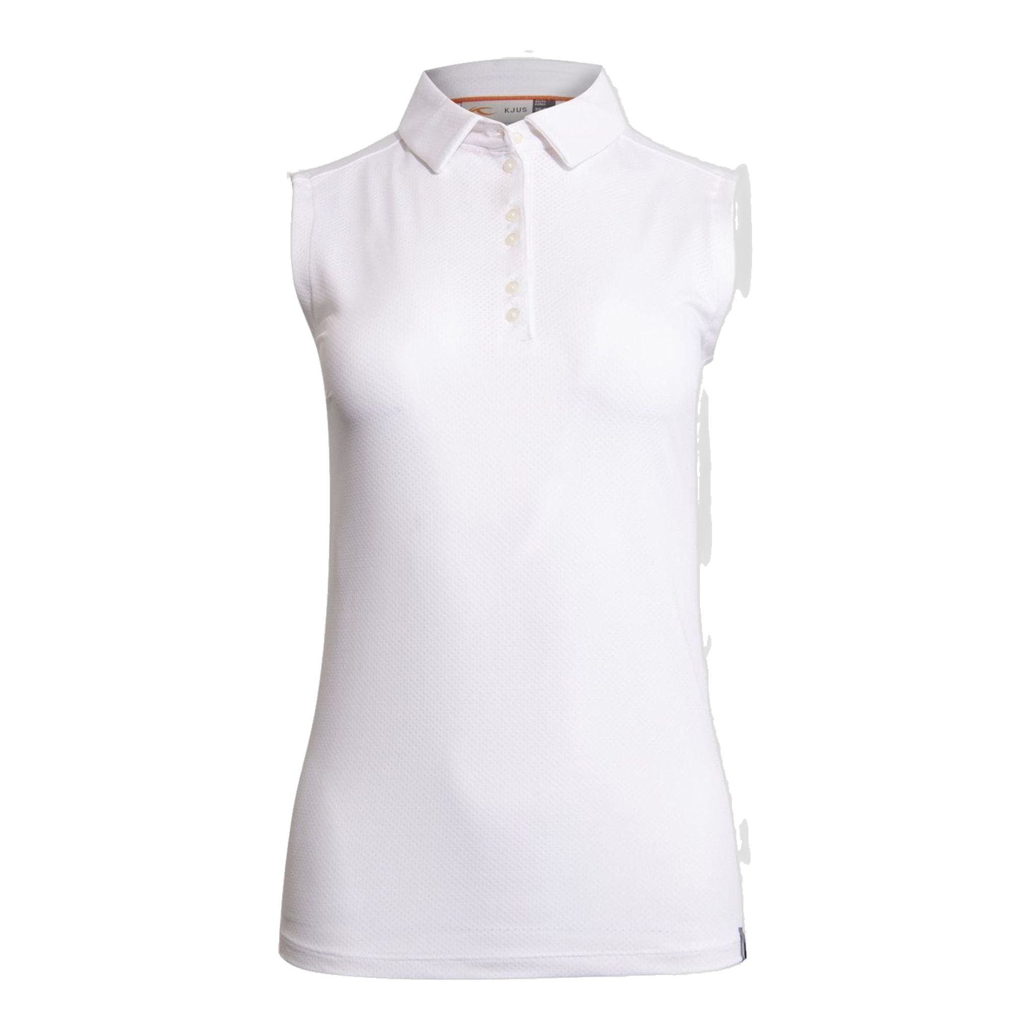 Polo Kjus W Eve SL blanc pour femme