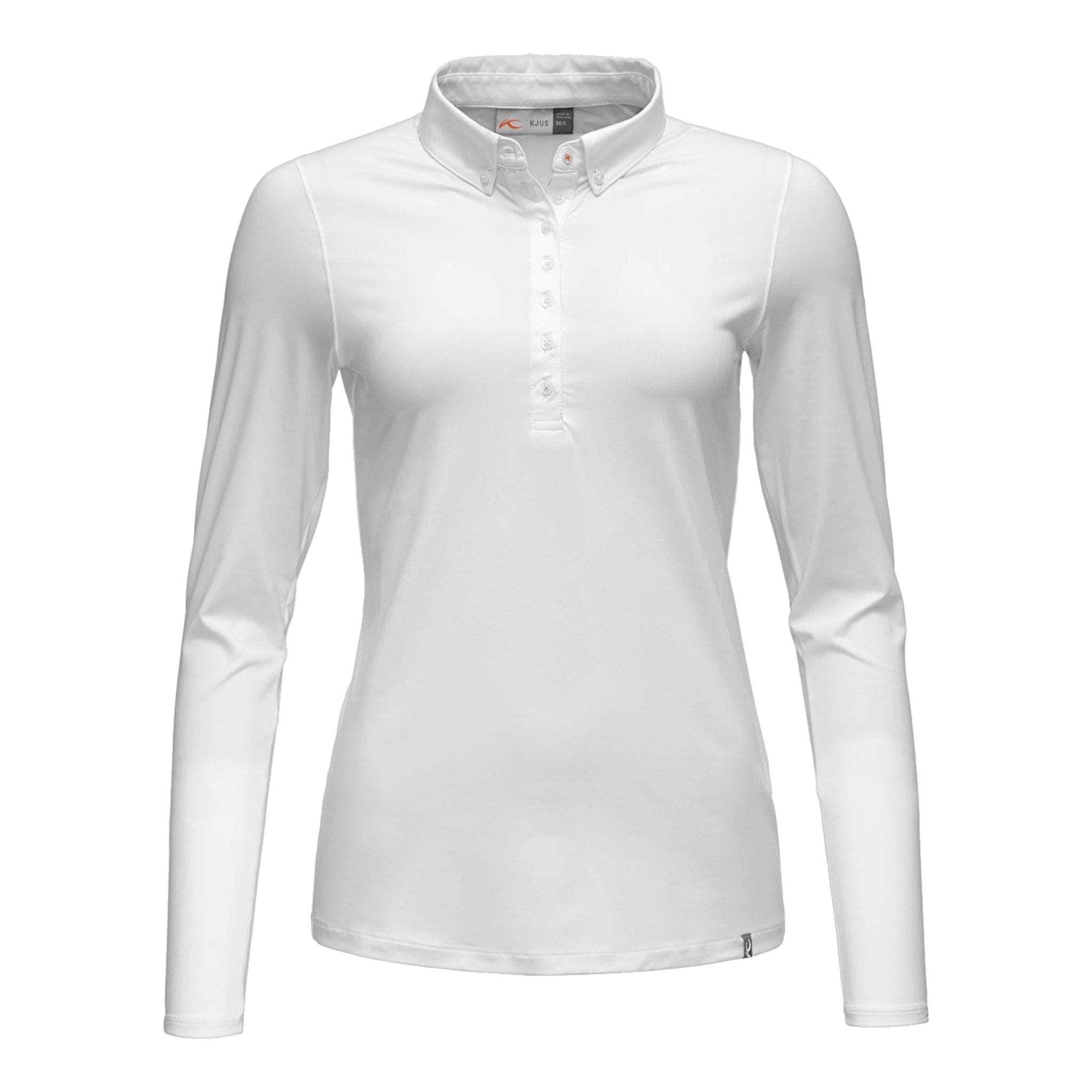 Polo Kjus W Scotscraig manches longues blanc femme