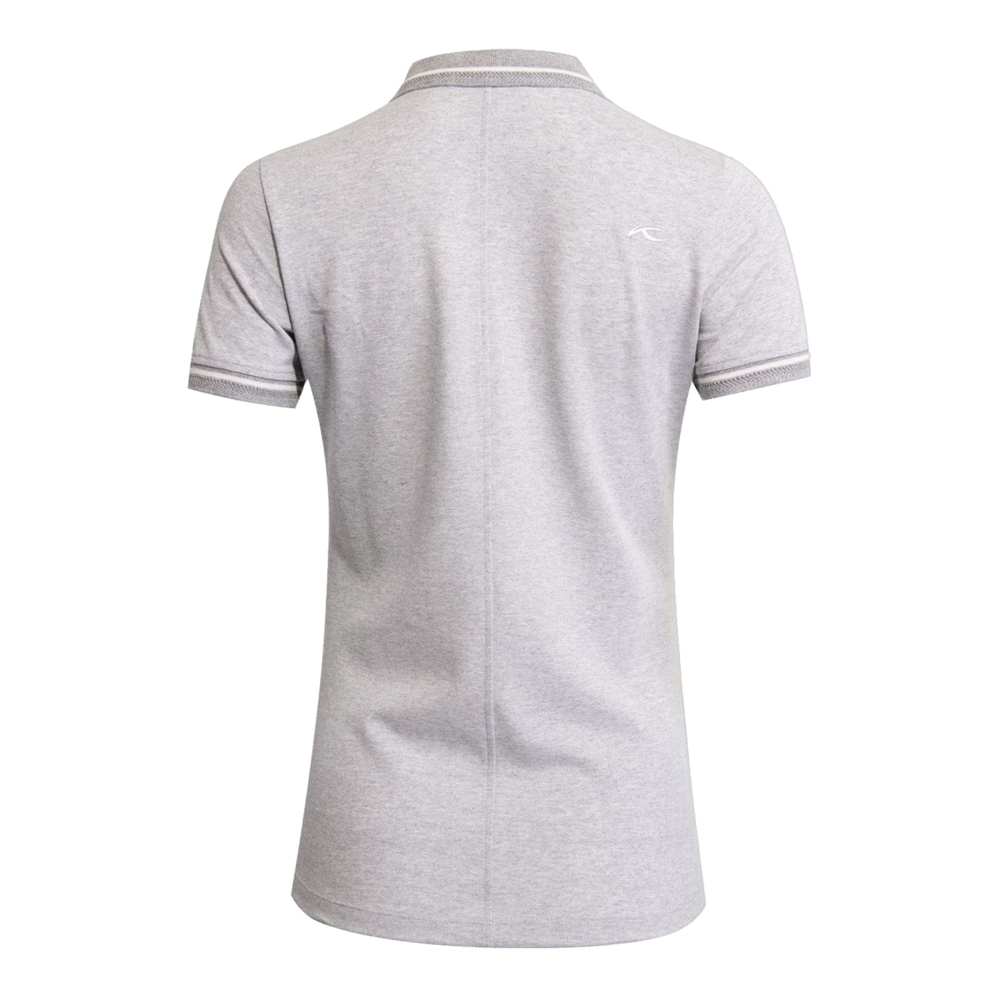 Polo Kjus W Sanna SS Gris acier chiné Femme