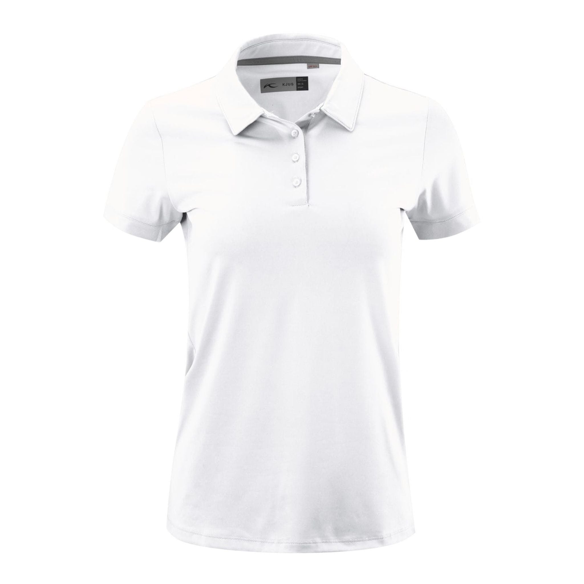Polo Kjus W Sora SS blanc pour femme