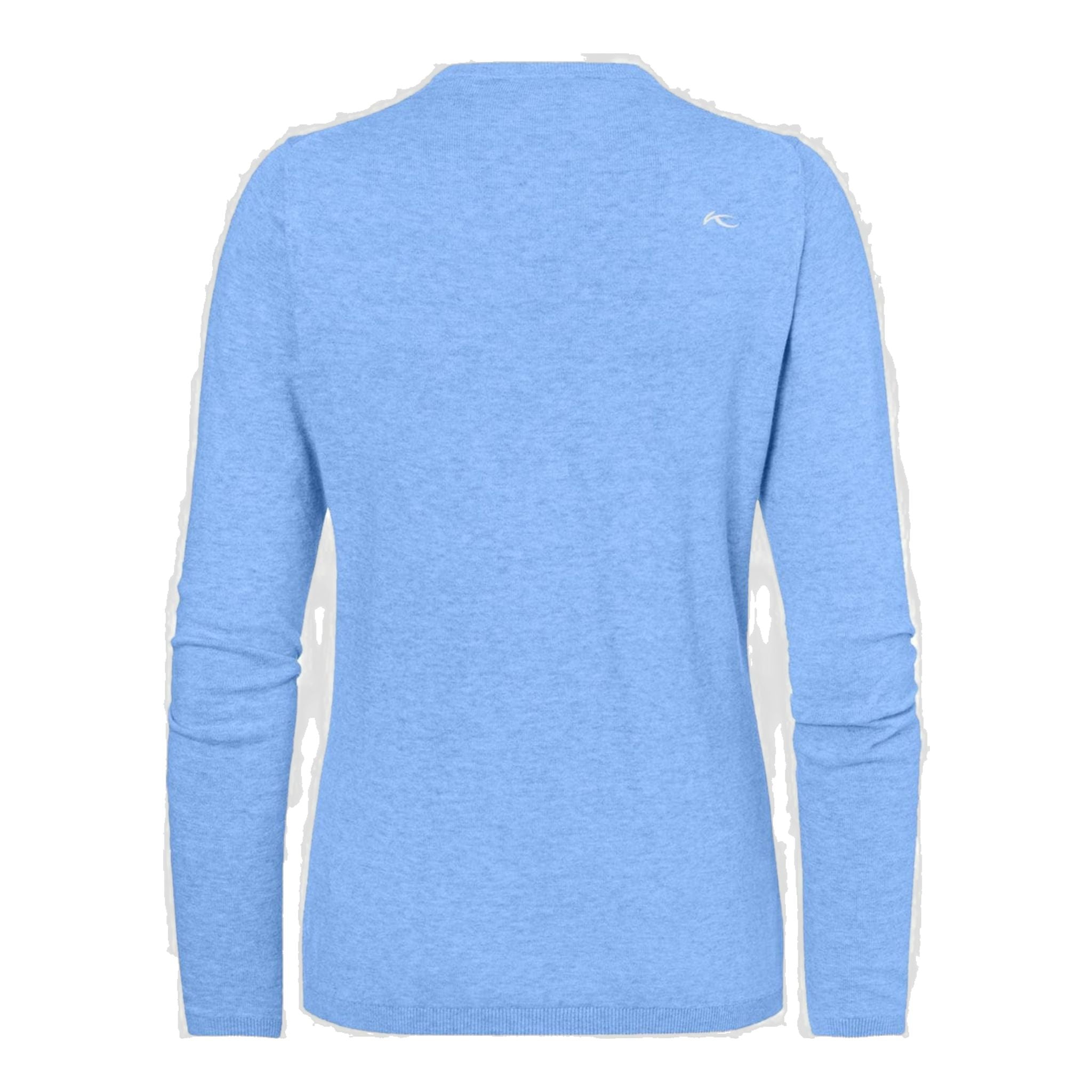 Kjus W Kicki V-Neck Pullover Vista Blue Mel Damen