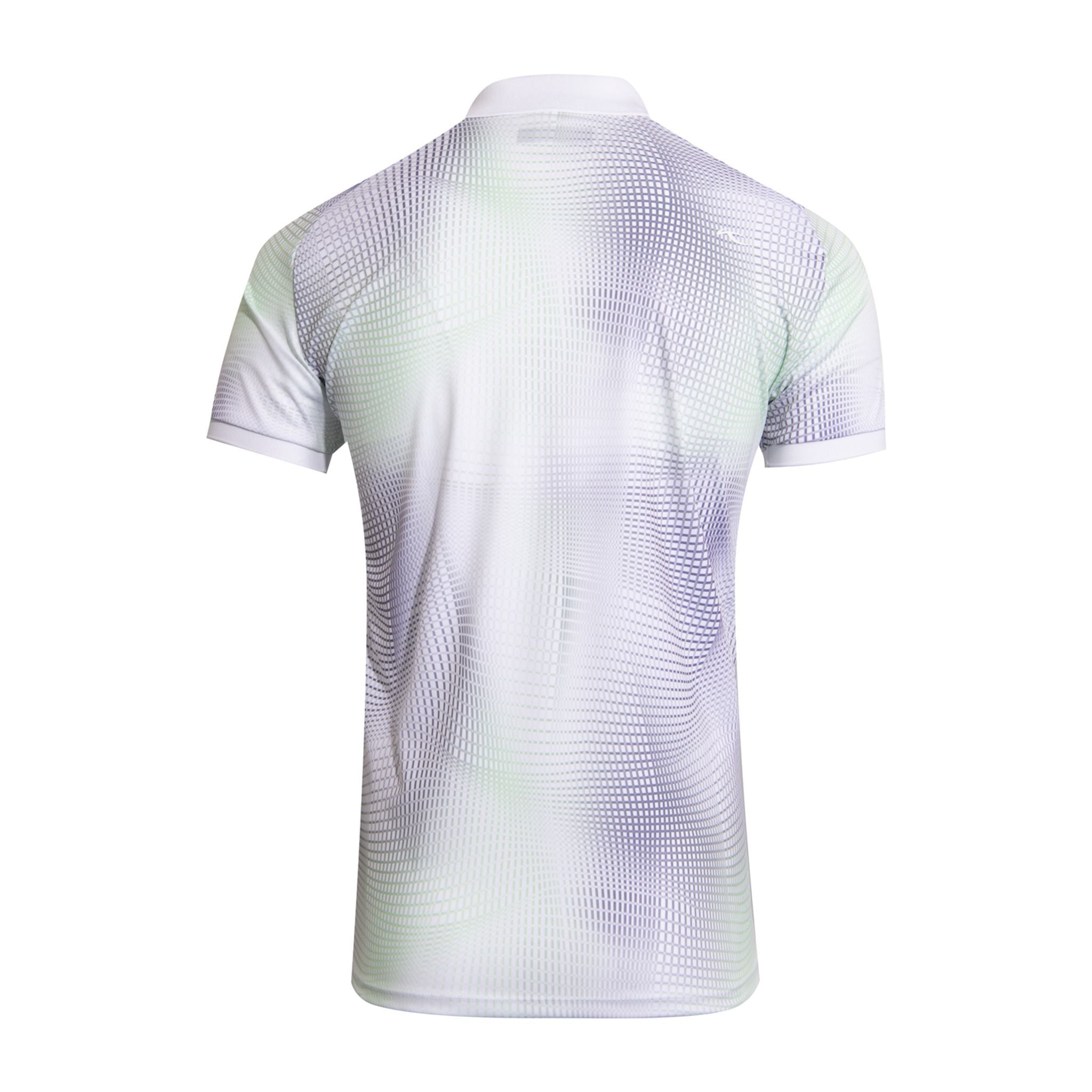 Polo Kjus M Spot imprimé manches courtes blanc/vert printemps pour homme