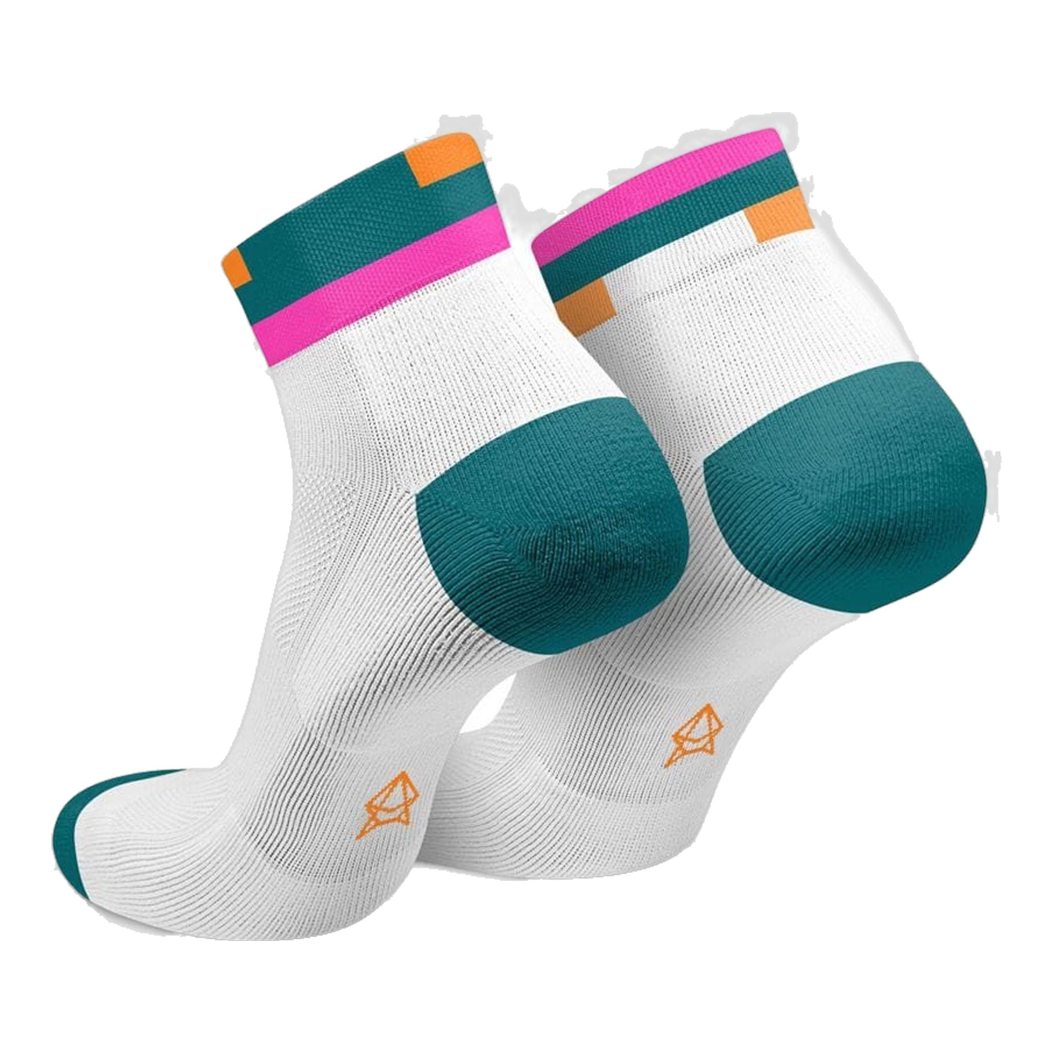 Chaussettes Incylence Ultralight Low Contrasts Shifts Rose Pétrole Femme