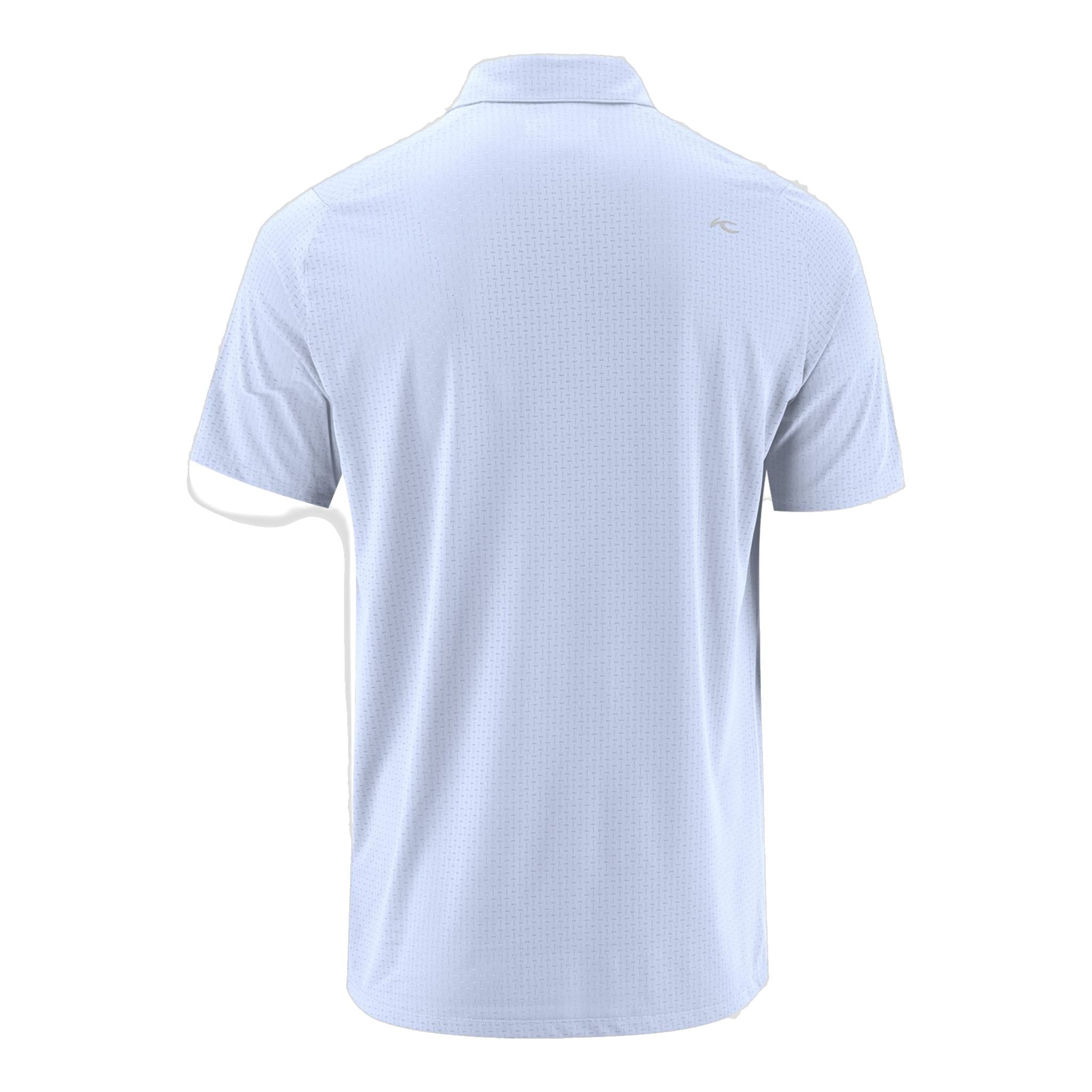 Polo Kjus M Savin Structure SS Bleu Cristal Homme