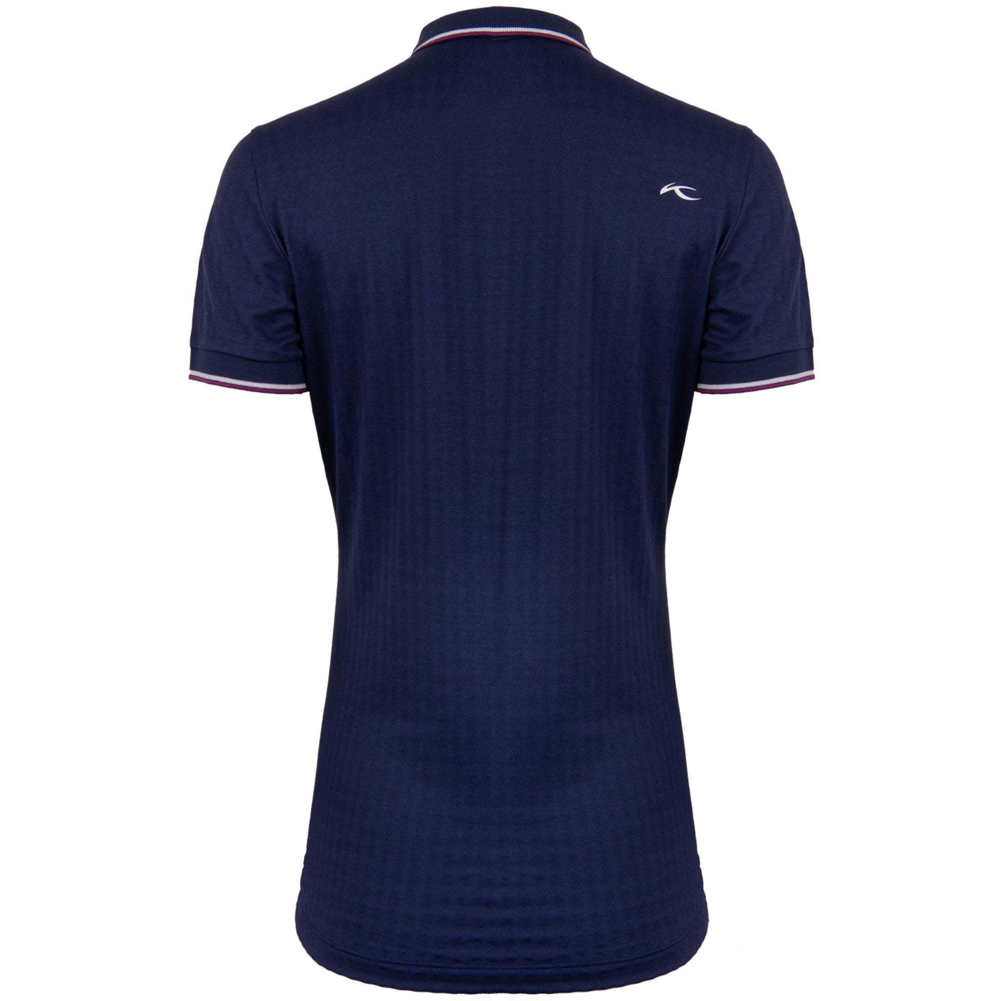 Polo Kjus W Emmy Structure SS Atlanta Bleu/Bleu Femme