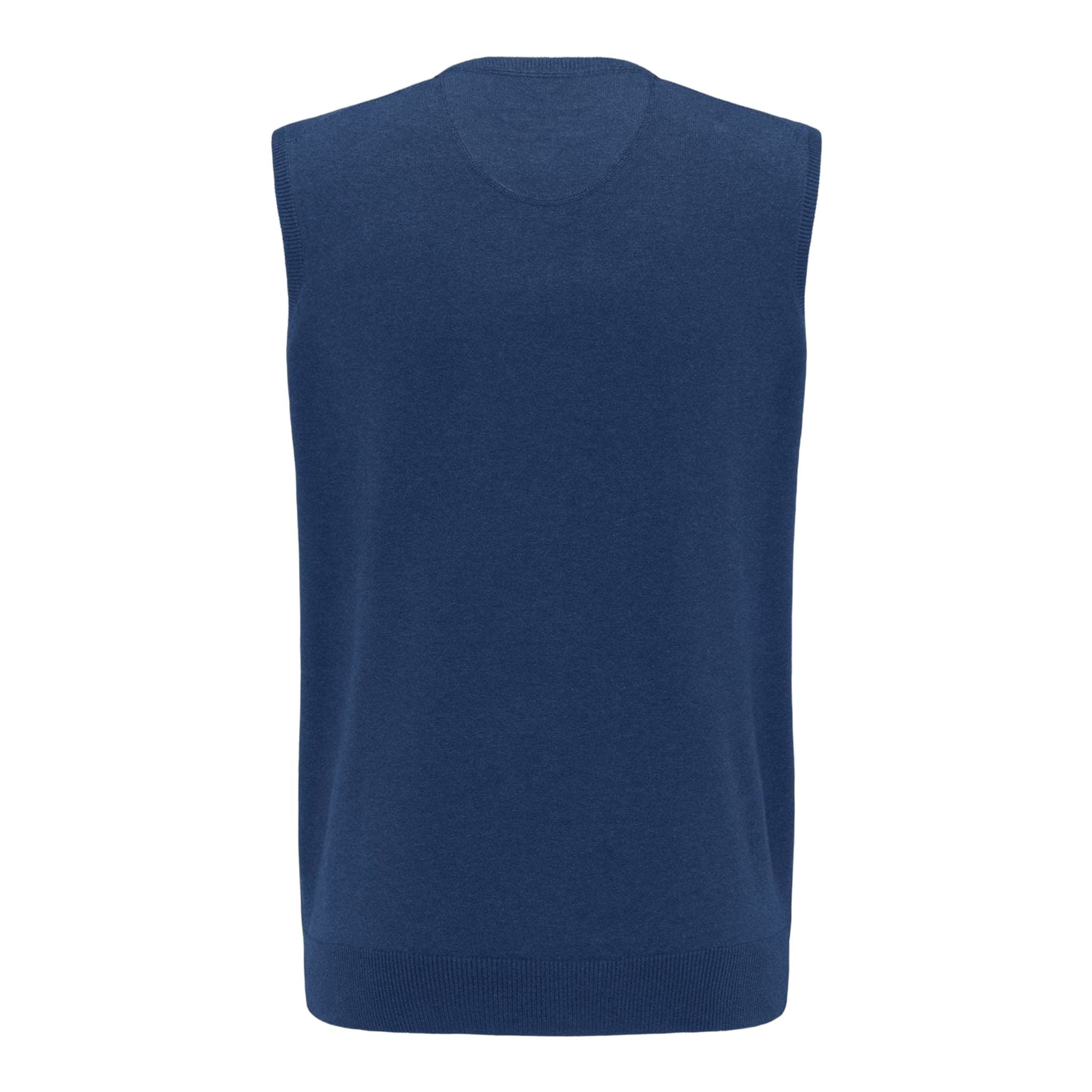 Gilet sans manches bleu Fynch Hatton pour homme