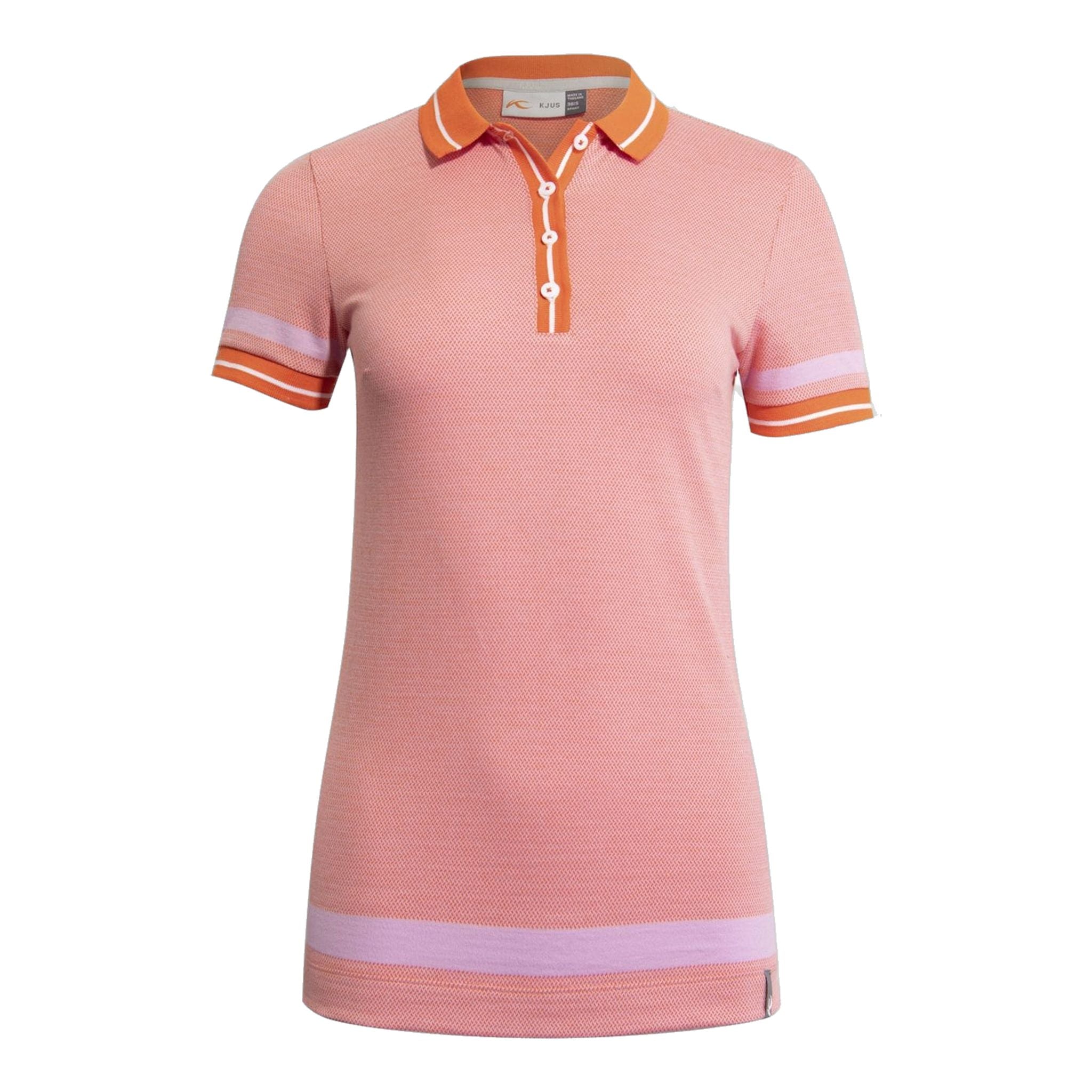 Polo Kjus W Emmy Structure SS Tangerine/Pink Reef Femme