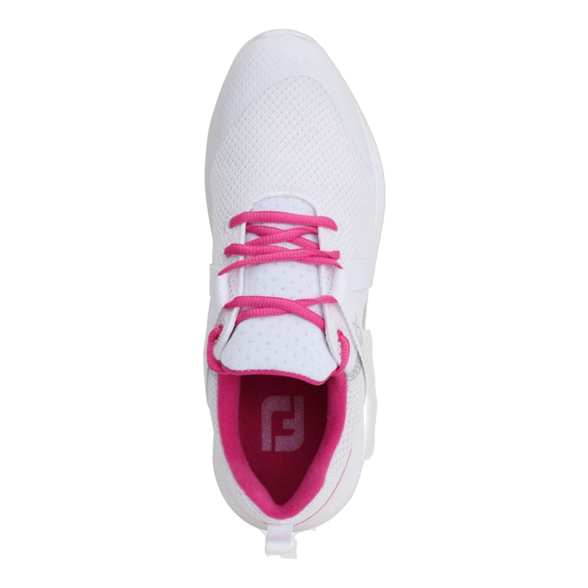 Chaussures Footjoy W Flex blanches/fuchsia pour femmes