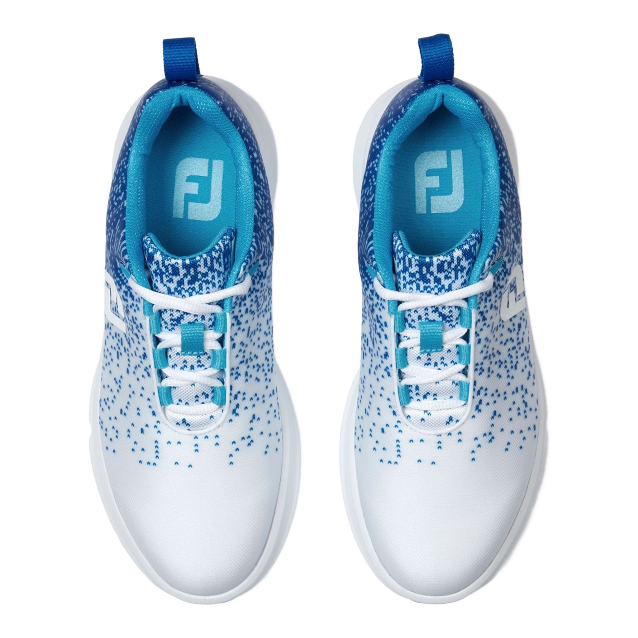 Chaussures de loisirs Footjoy W blanches/bleues pour femmes