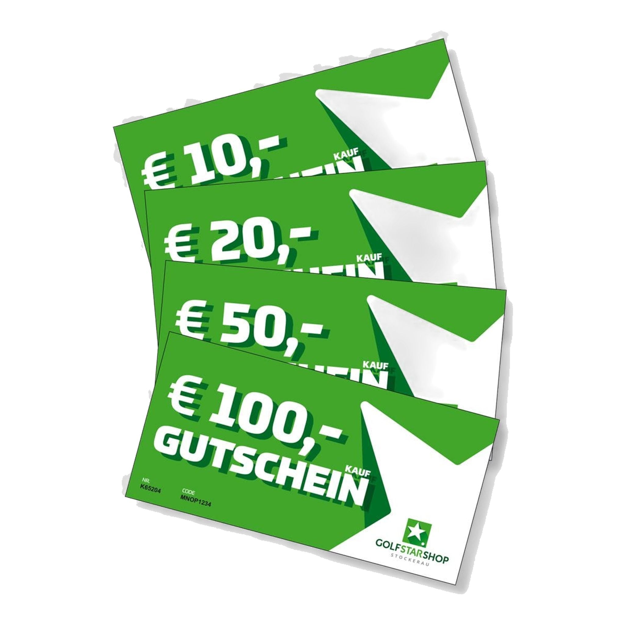 Bon cadeau Golf Star Shop