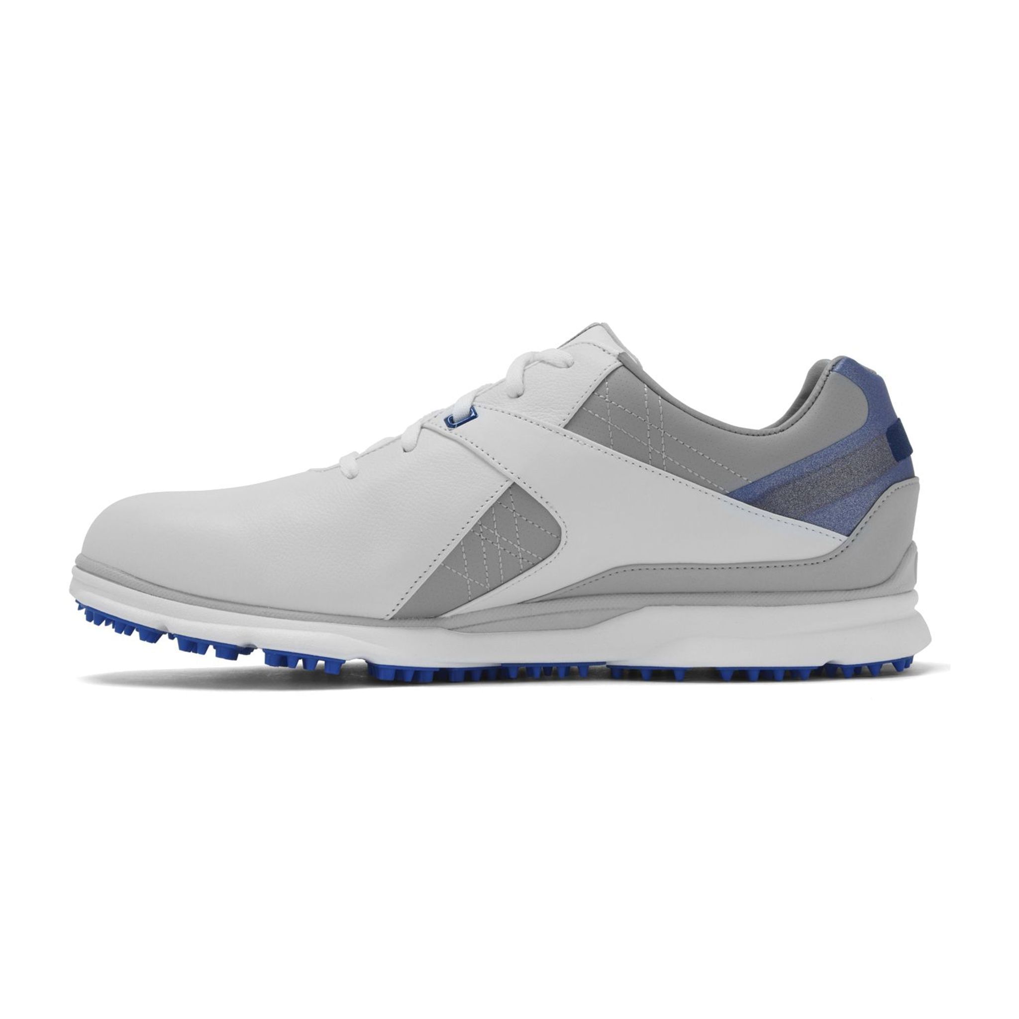 Footjoy M Pro SL Wide Blanc/Gris/Bleu Royal Homme