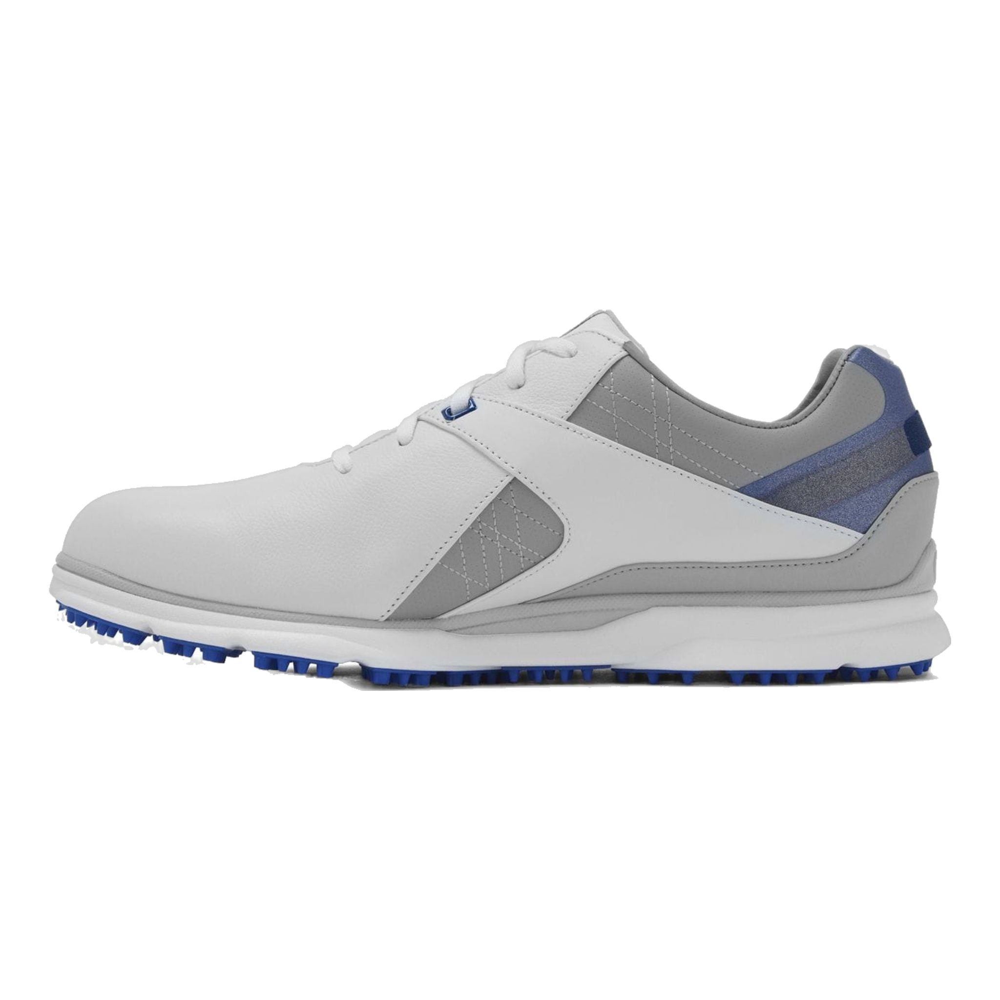 Footjoy M Pro SL Wide Blanc/Gris/Bleu Royal Homme