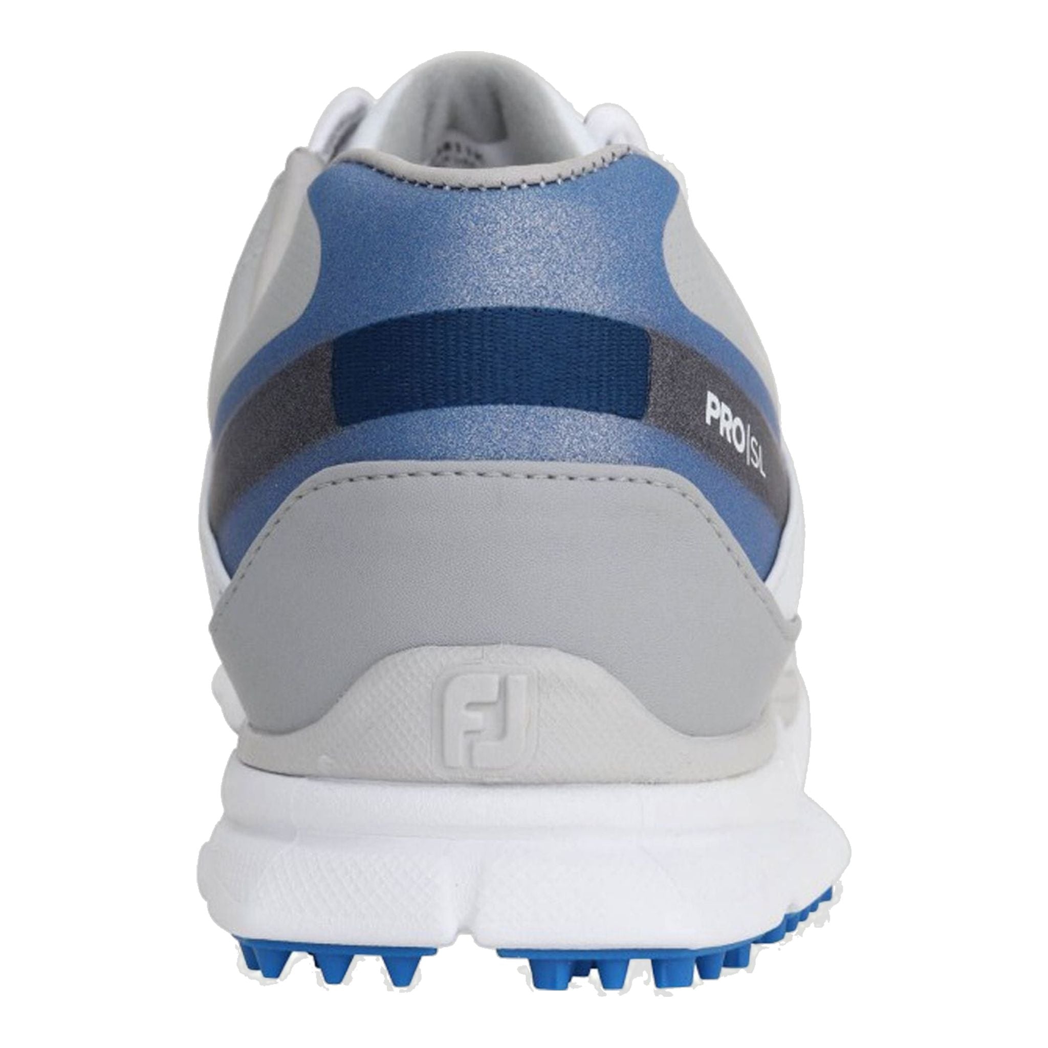 Footjoy M Pro SL Wide Blanc/Gris/Bleu Royal Homme