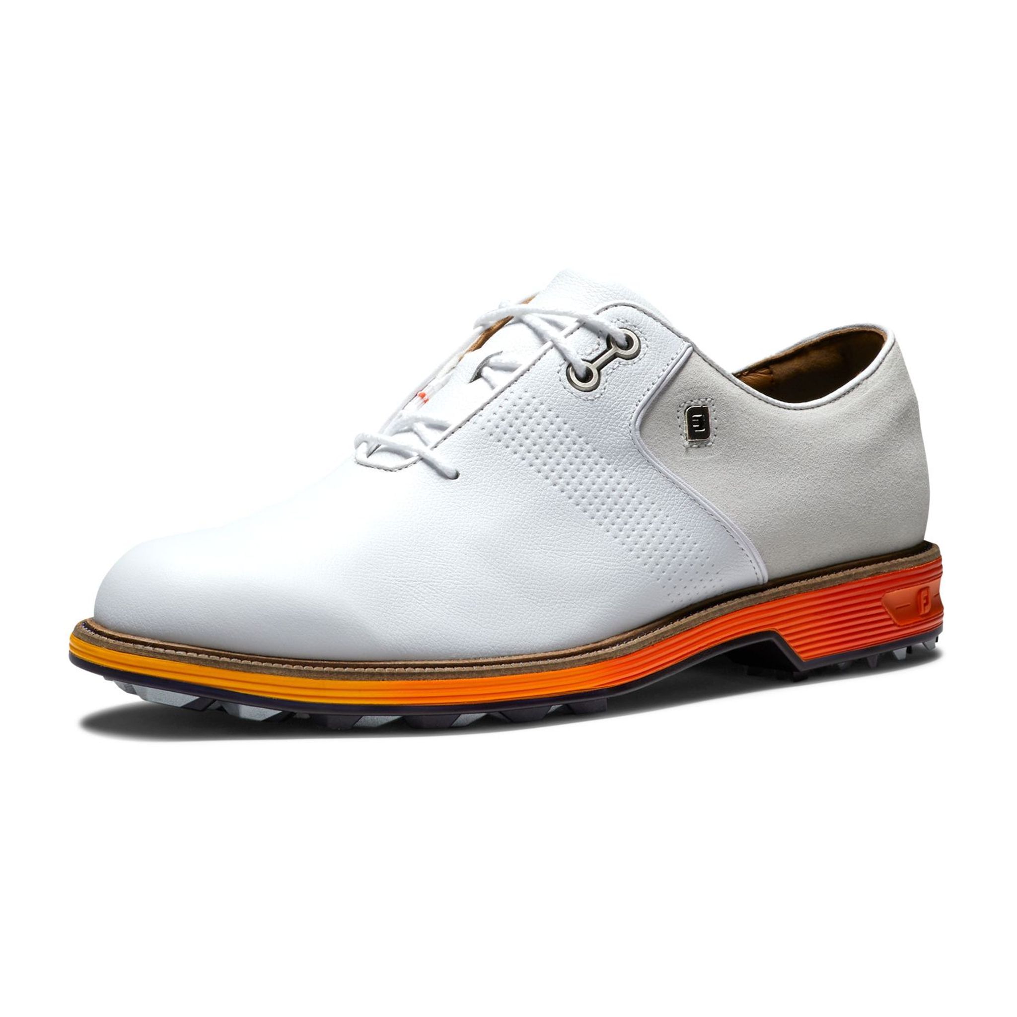 Footjoy DJ Premiere SL Blanc/Blanc/Orange Homme