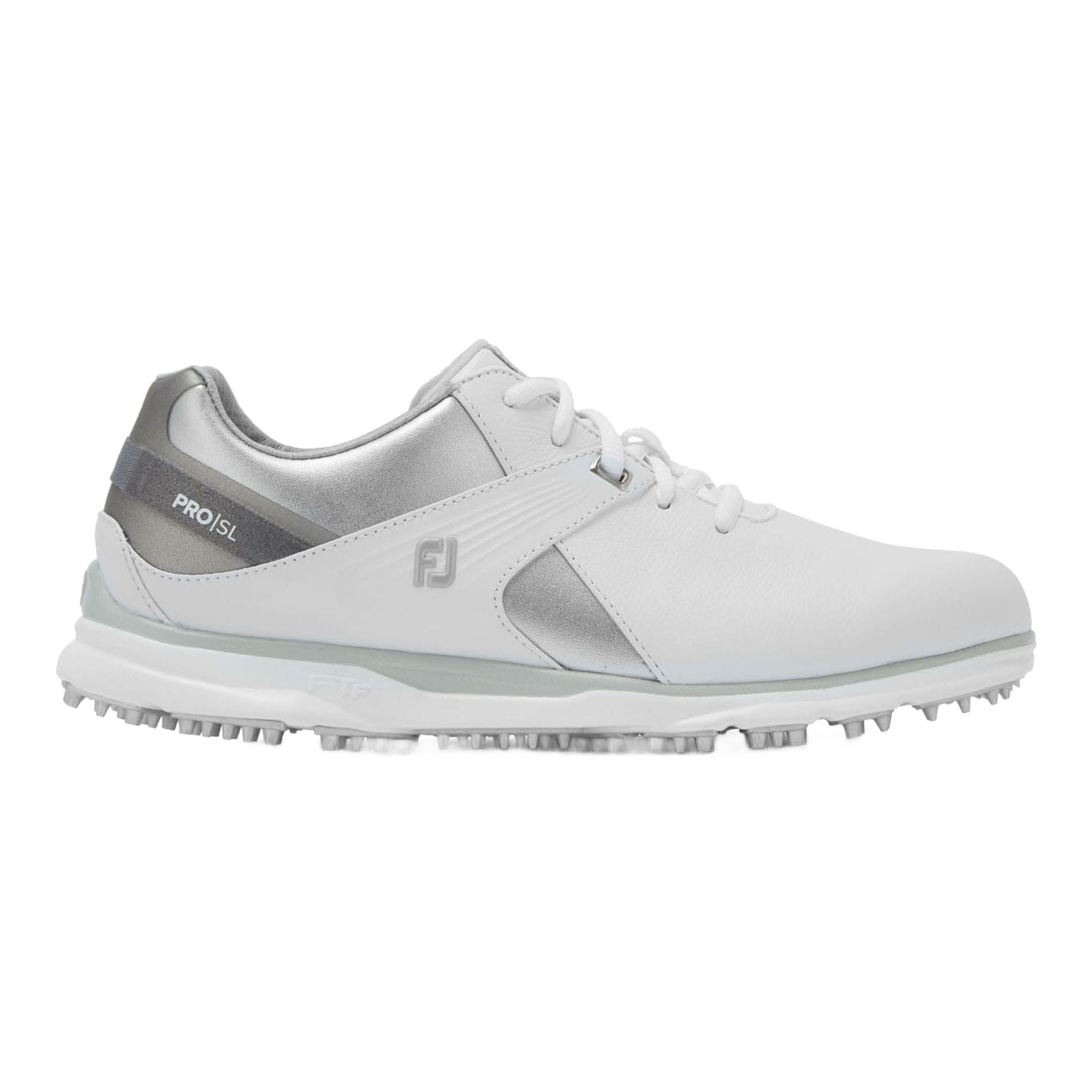 Footjoy W Pro SL Wide Blanc/Argent/Gris Femme