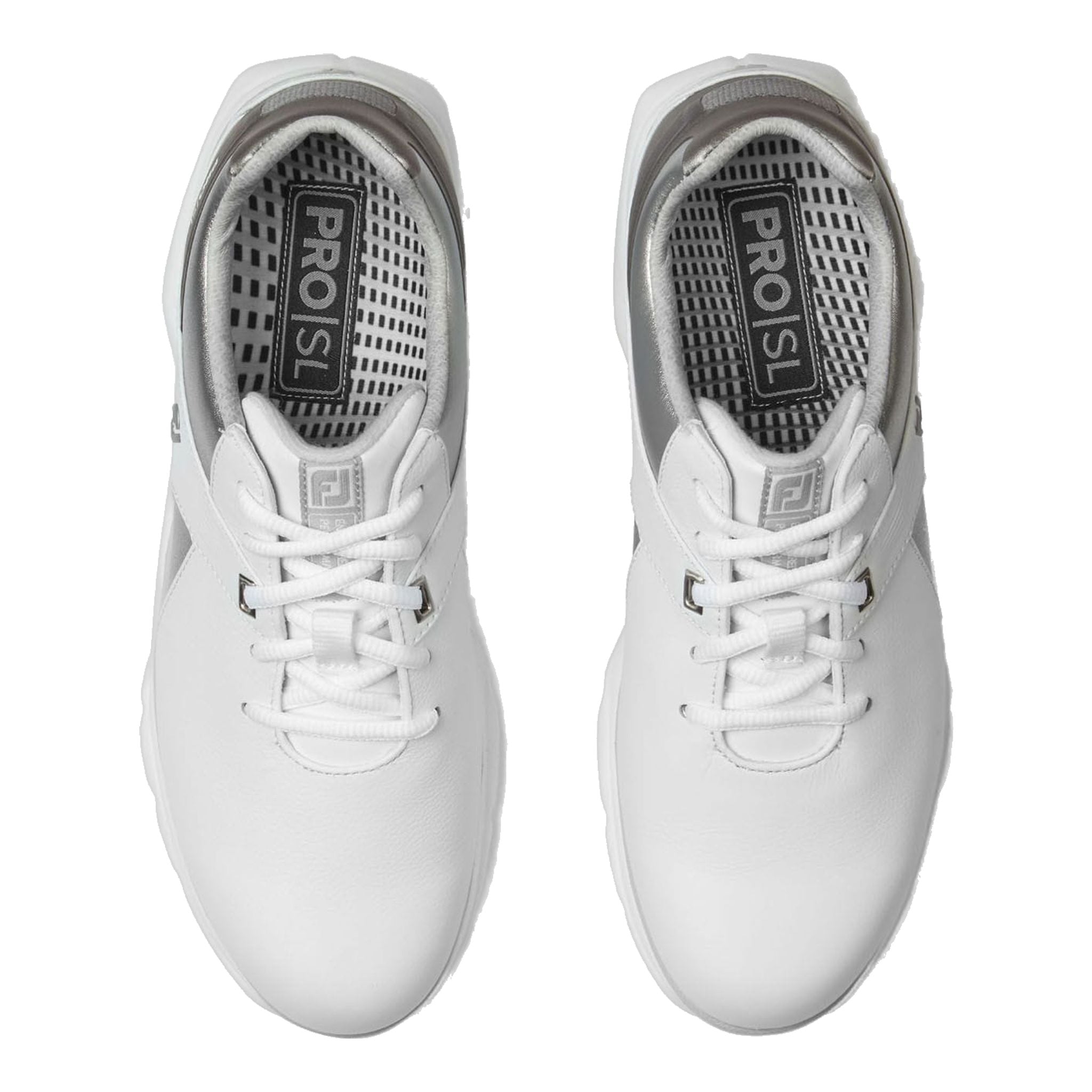 Footjoy W Pro SL Wide Blanc/Argent/Gris Femme