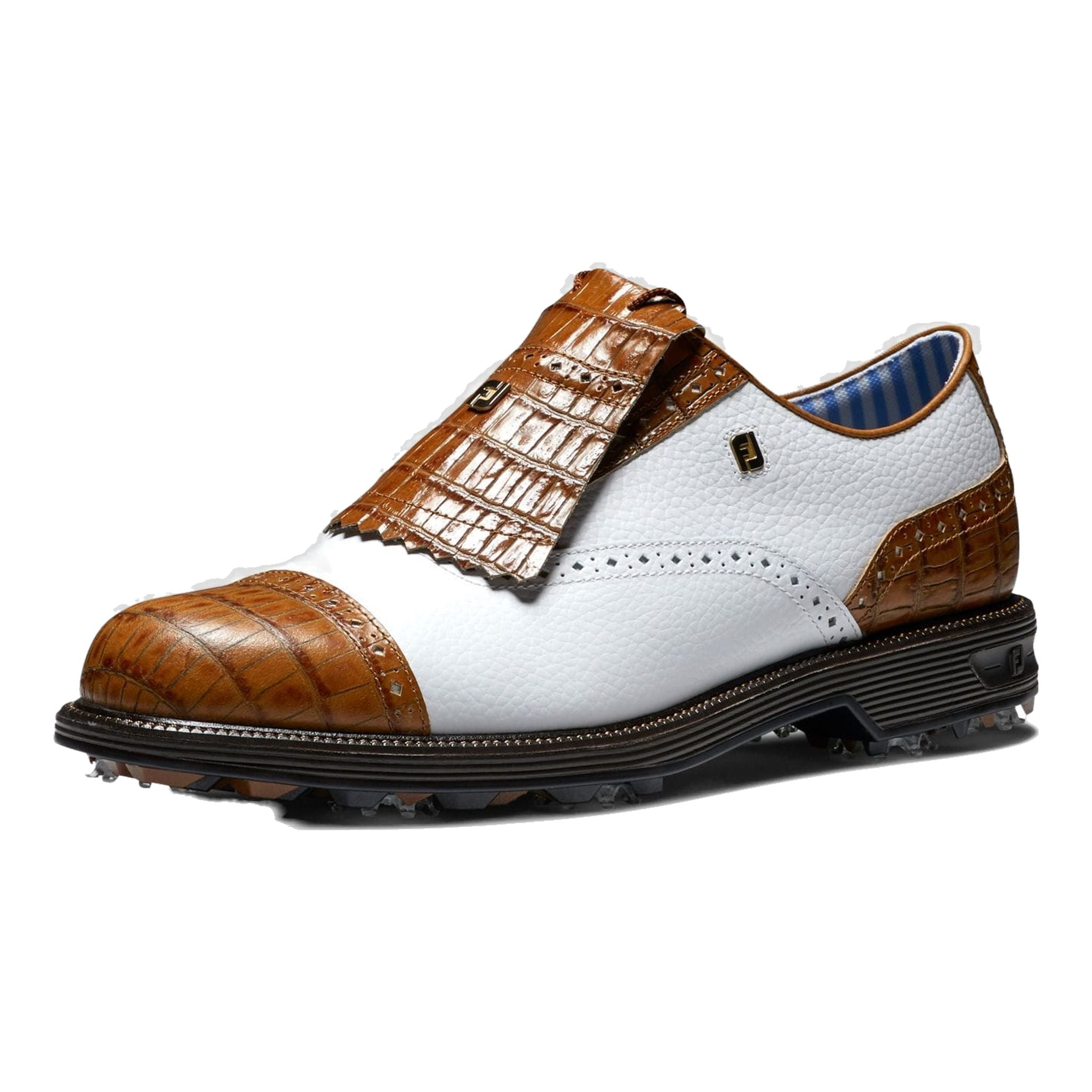 Footjoy M DJ Premiere Blanc/Marron Homme
